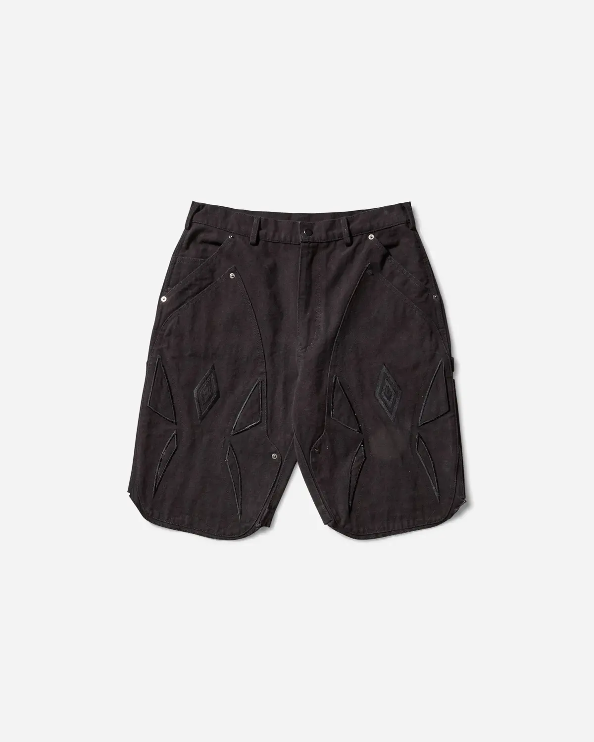 Shinguard Canvas Shorts Black 1