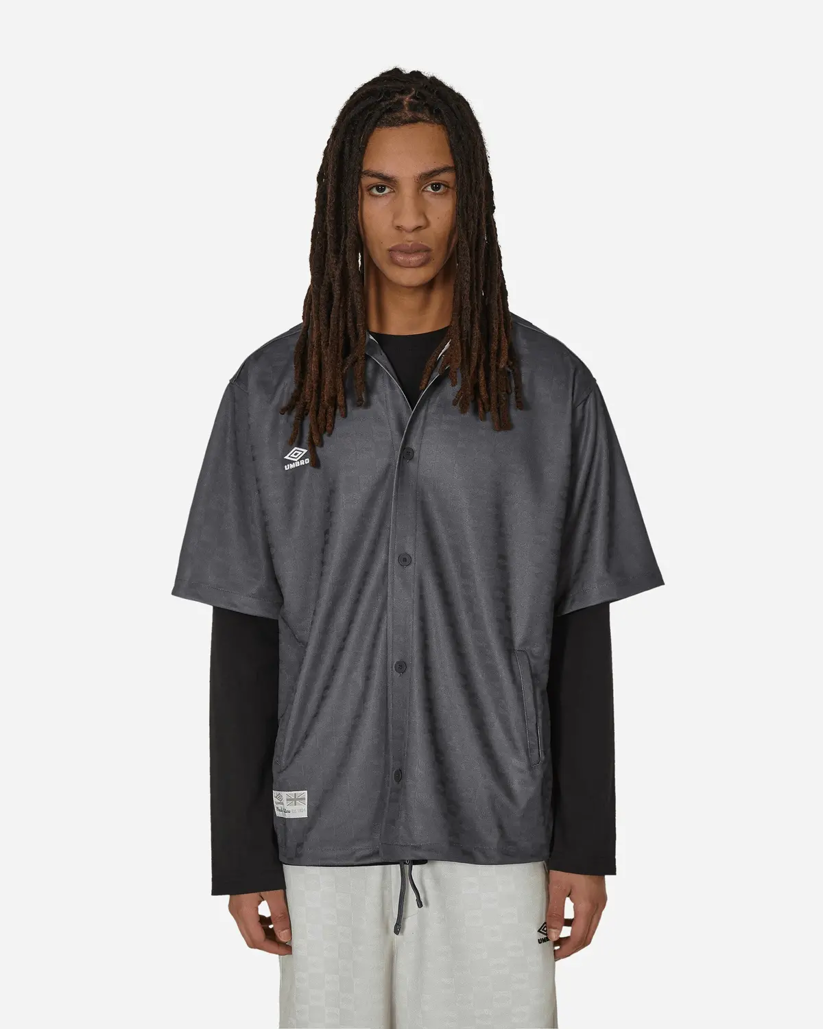 Jacquard Shirt Dark Shadow 1