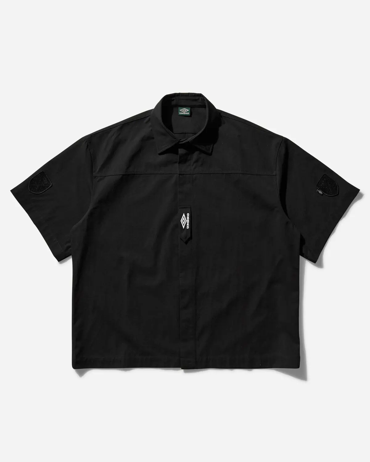 Men's Tactical Shortsleeve Shirt Washed Black 1