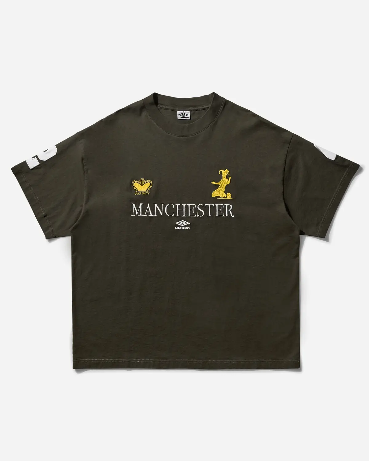 Men's Manchester T-Shirt Dark Olive 1