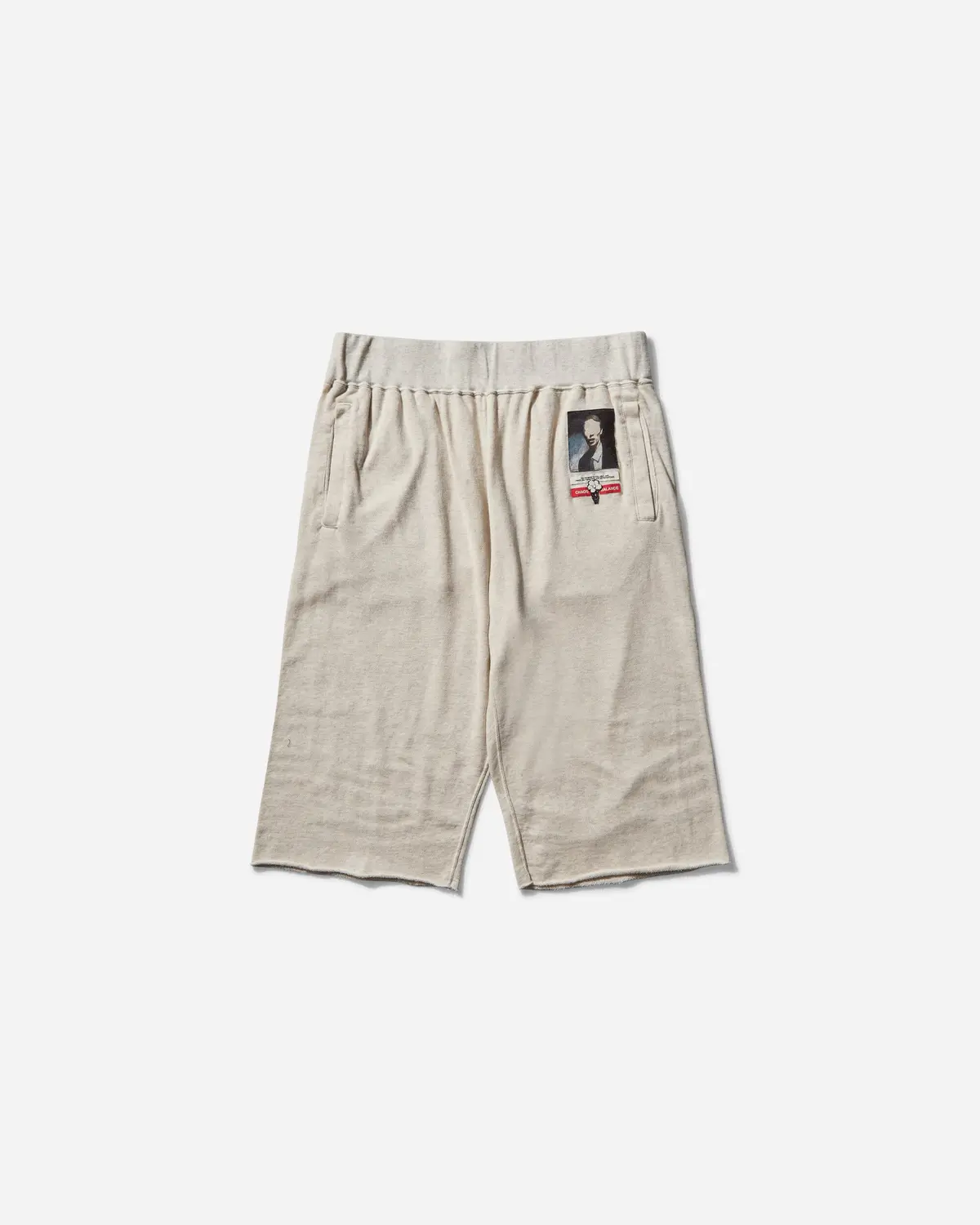 Men's Cut-Off Shorts Oatmeal 1