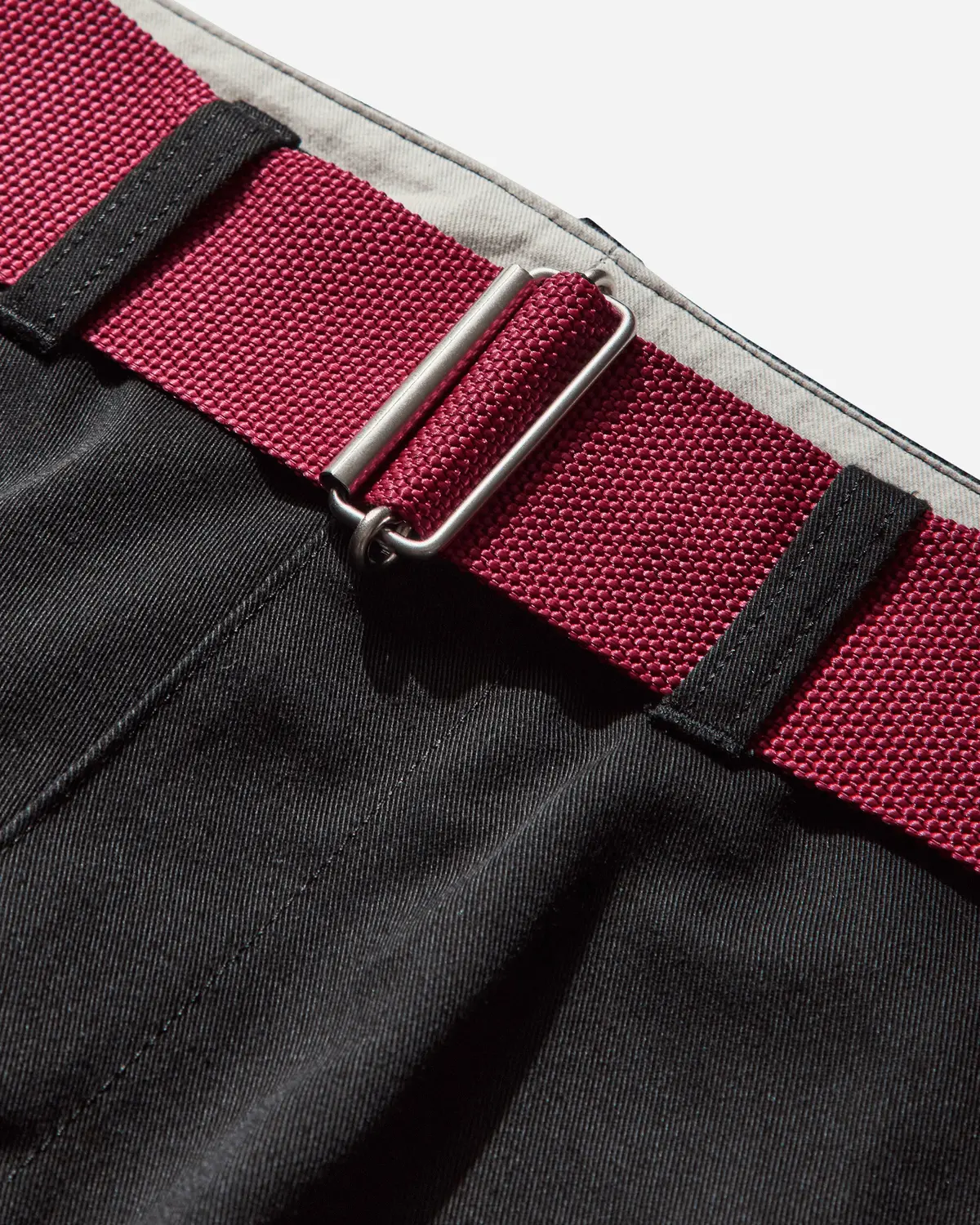 Men's Straps Trousers Black 3