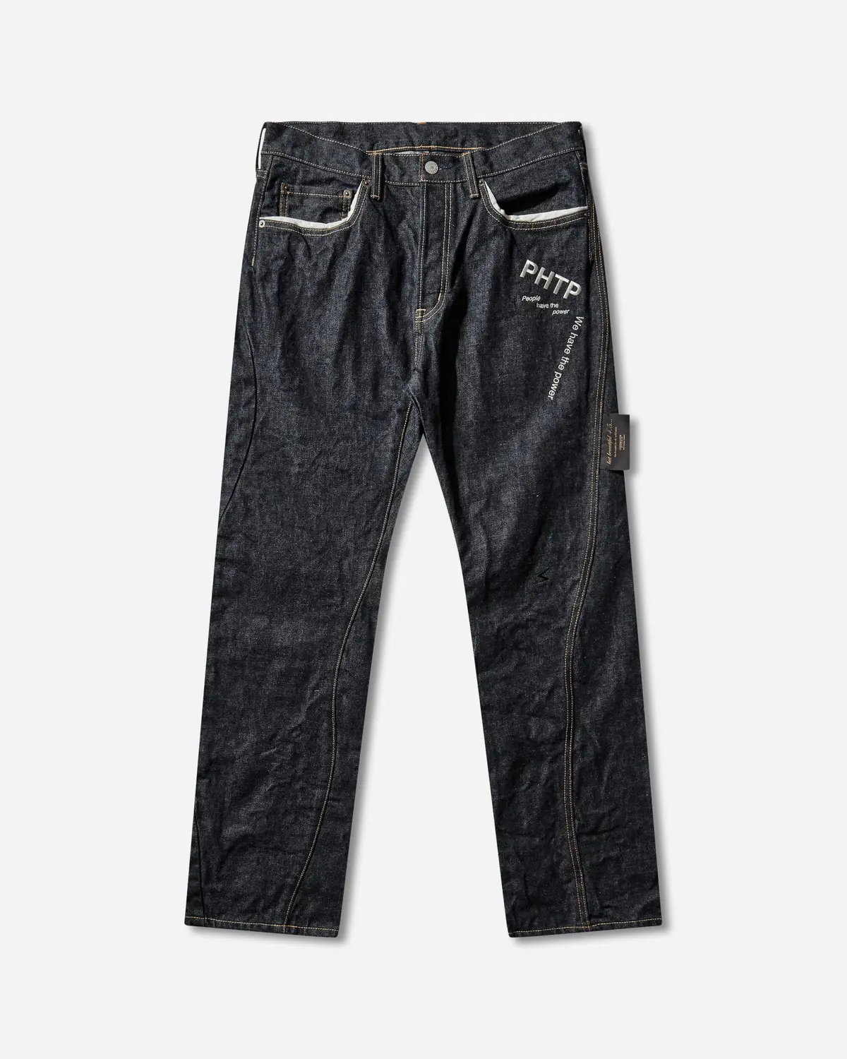 Men's People Have The Power Denim Pants Indigo 1