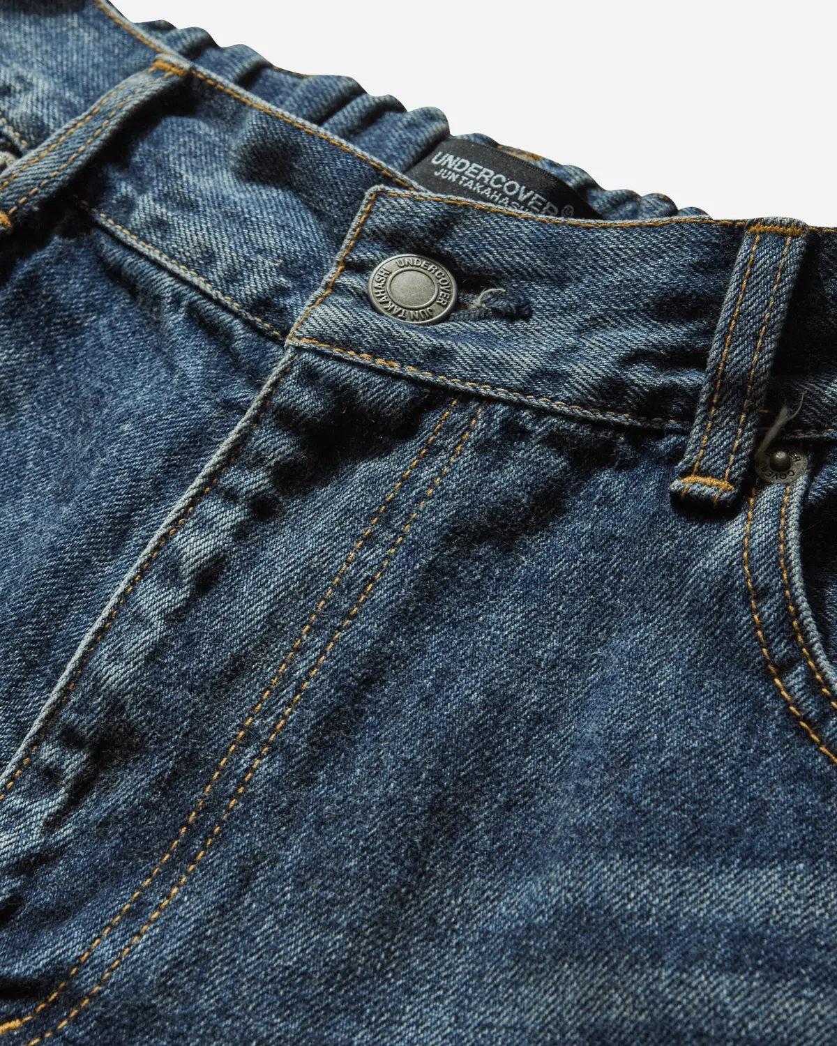 Women's Fringed Denim Pants Light Blue Indigo 3