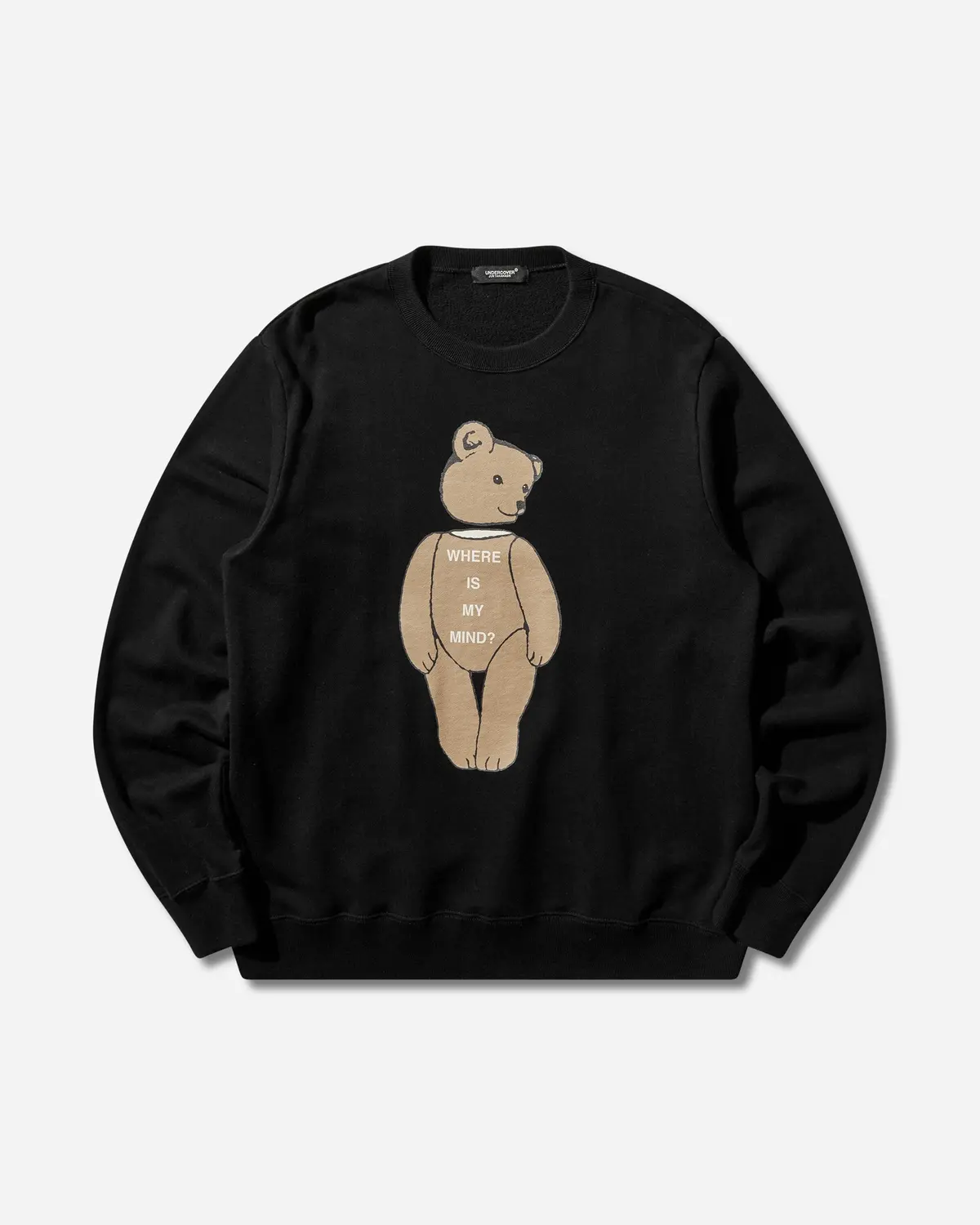 Men's Where Is My Mind? Crewneck Sweatshirt Black 1