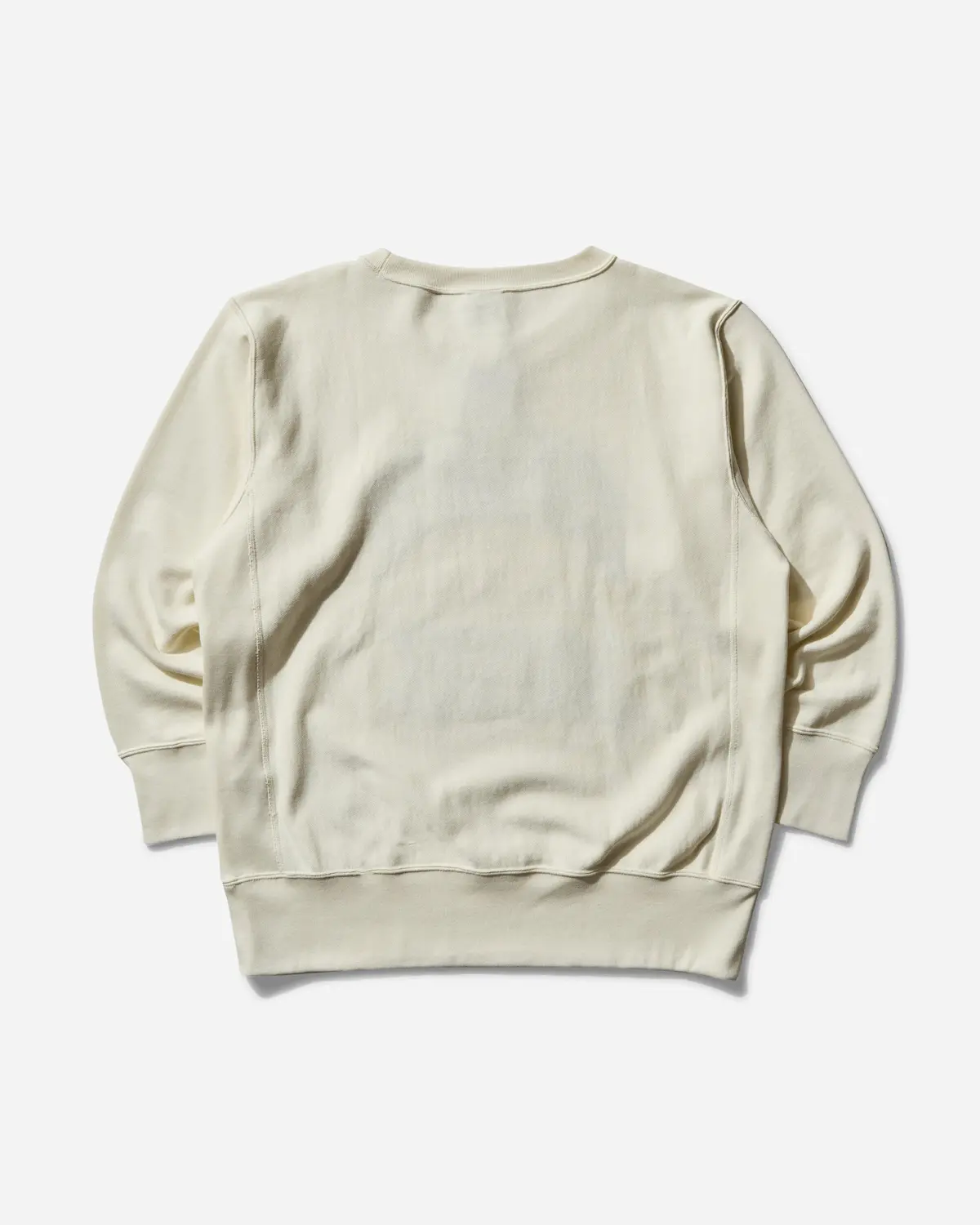 Men's Champion Reverse Weave Crewneck Sweatshirt Ivory 2
