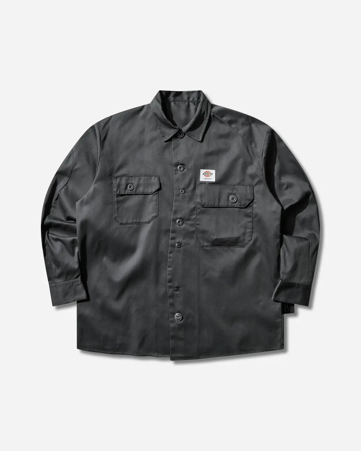 Men's Dickies Work Shirt Charcoal 1