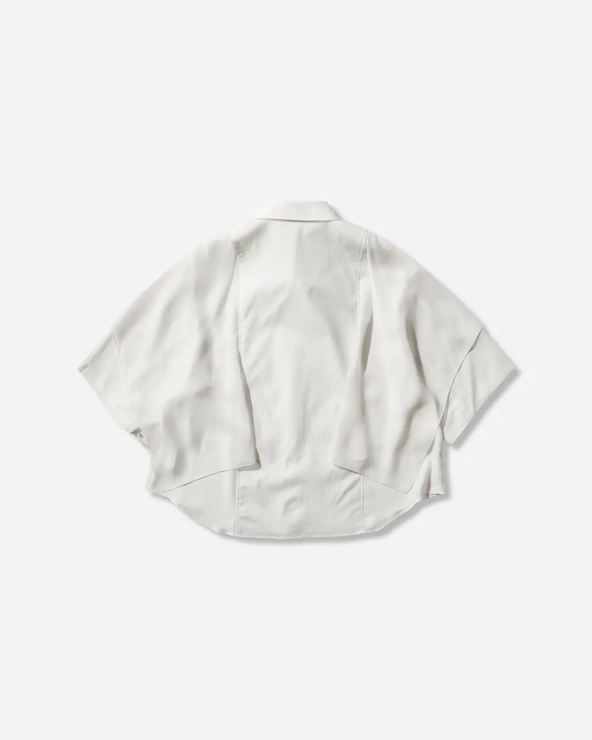 Women's Layered Georgette Shirt White 2
