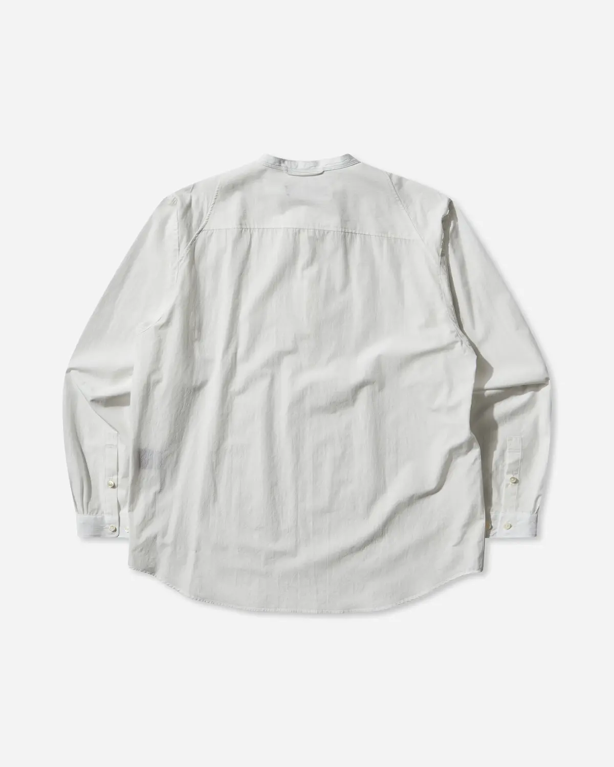 Men's Cotton Typewriter Pullover Shirt White 2