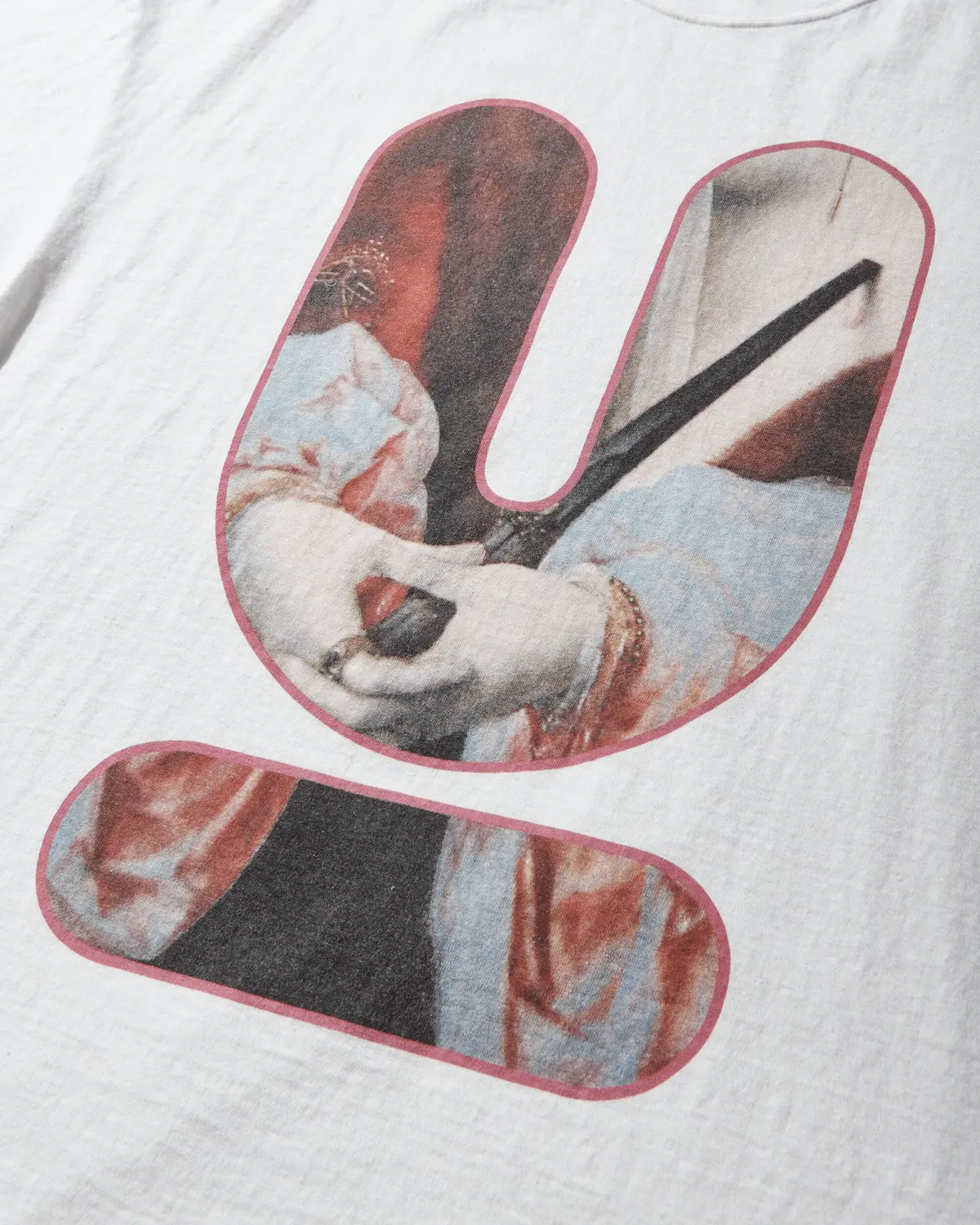 Men's Oversized Graphic T-Shirt White 3