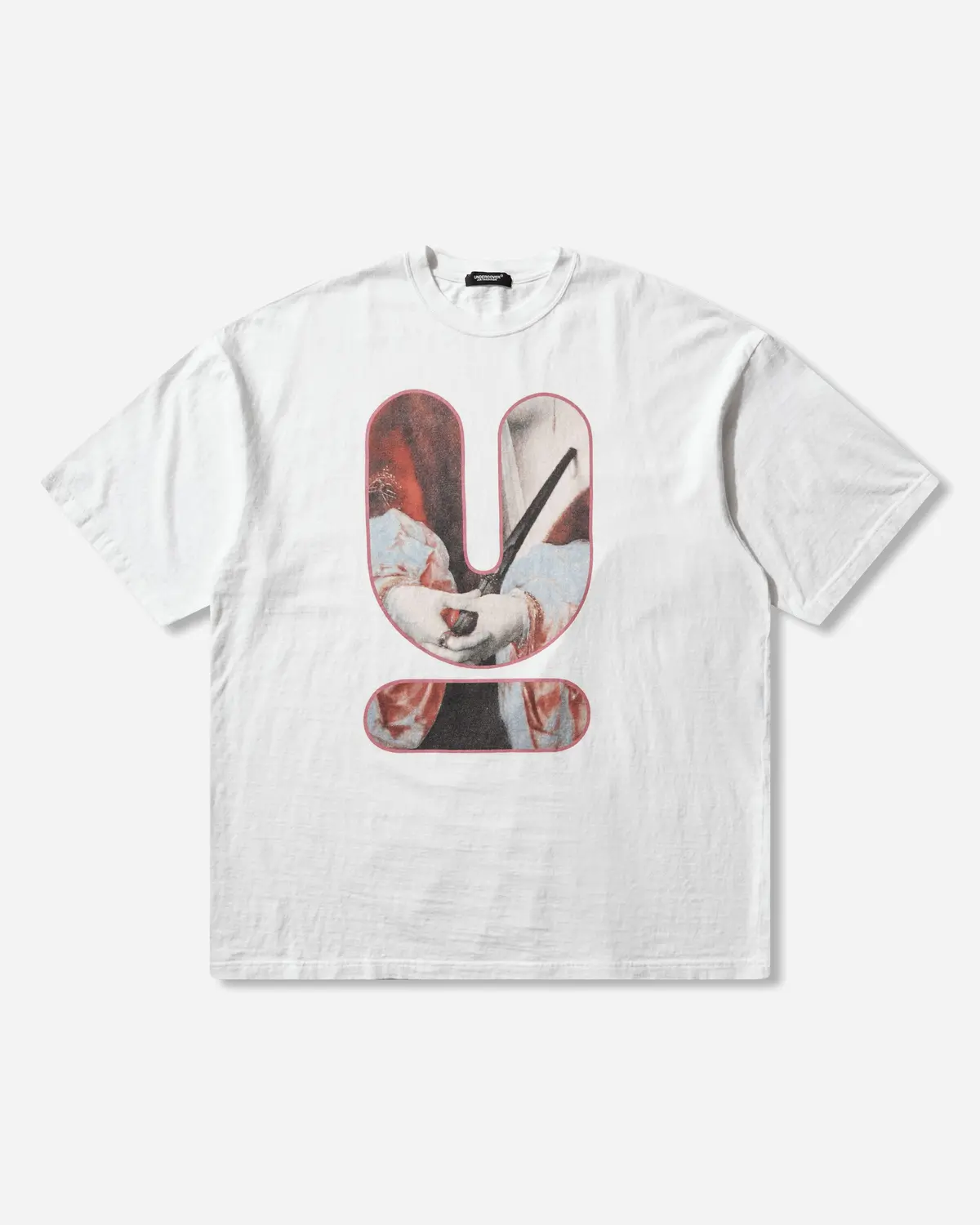 Men's Oversized Graphic T-Shirt White 1