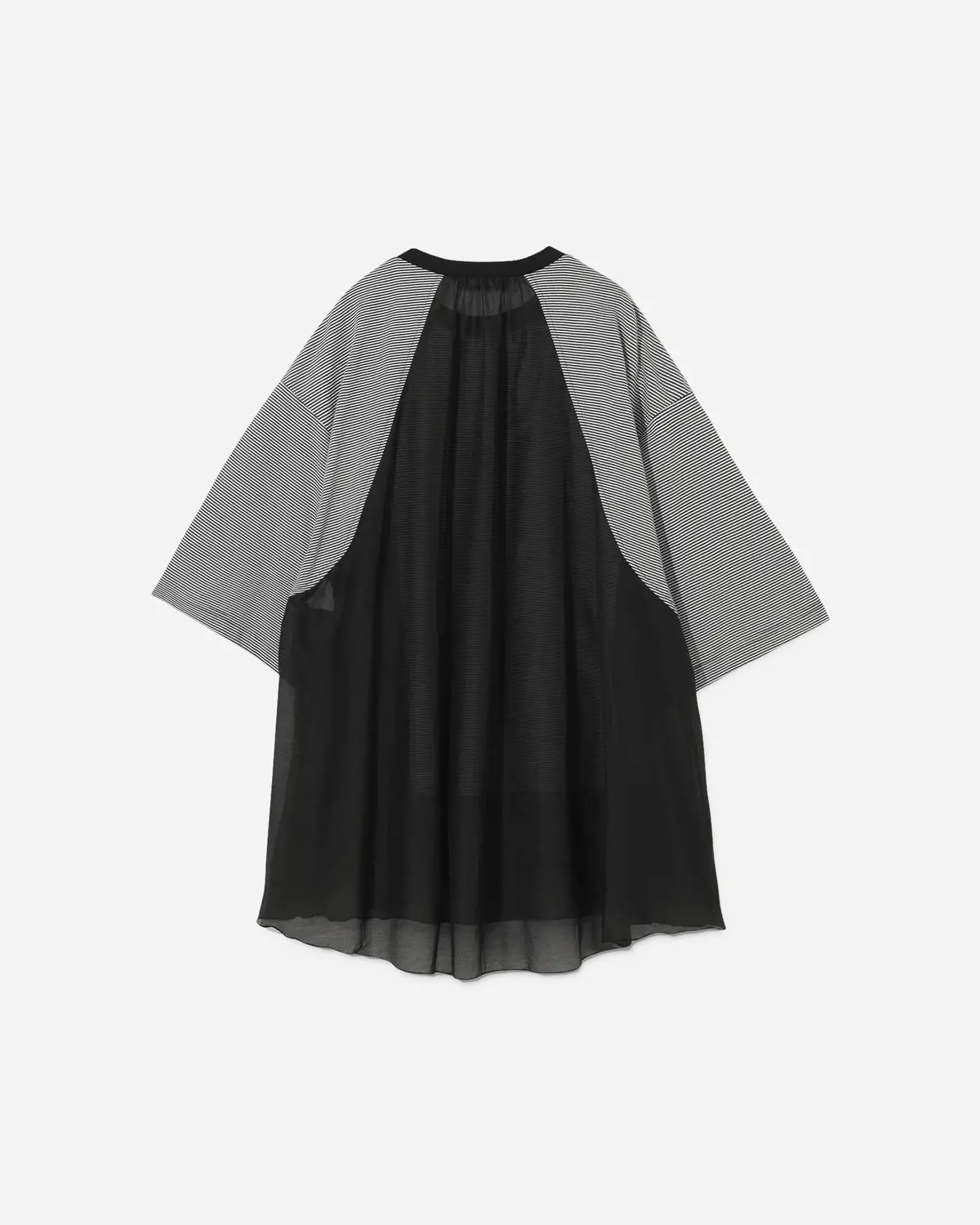 Women's Striped T-Shirt Black 2