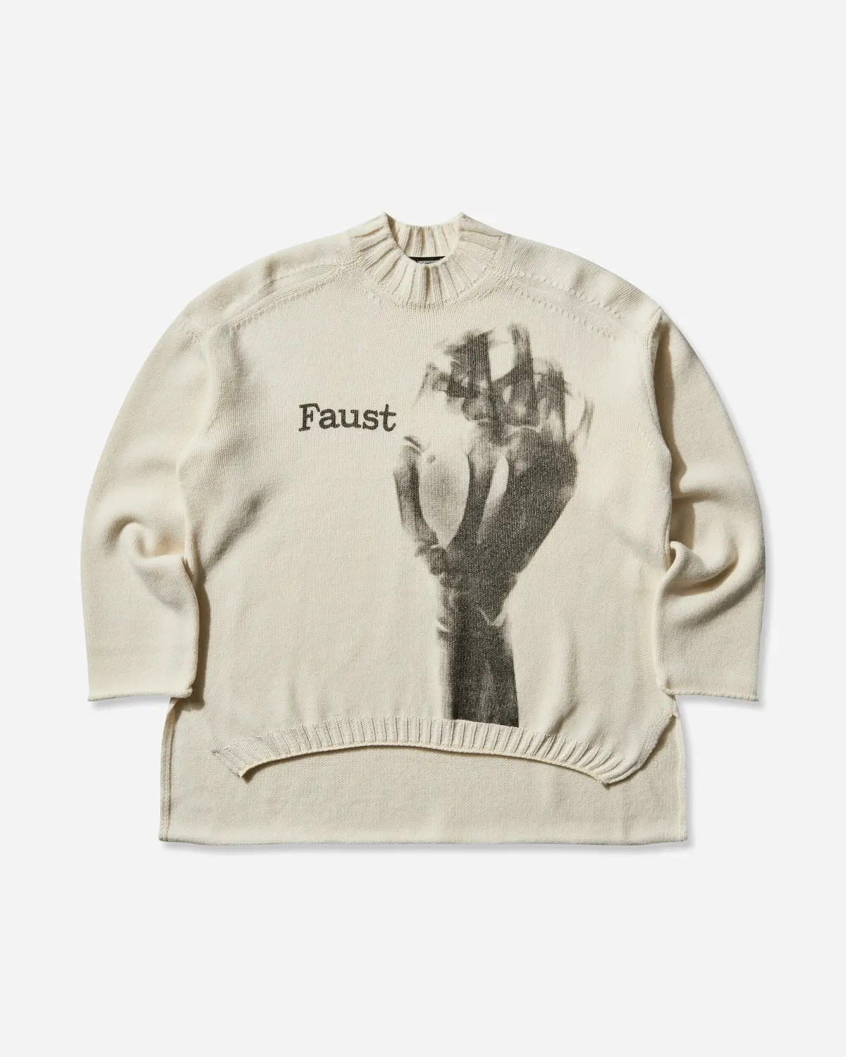 Men's Faust Wool Sweater Off White 1