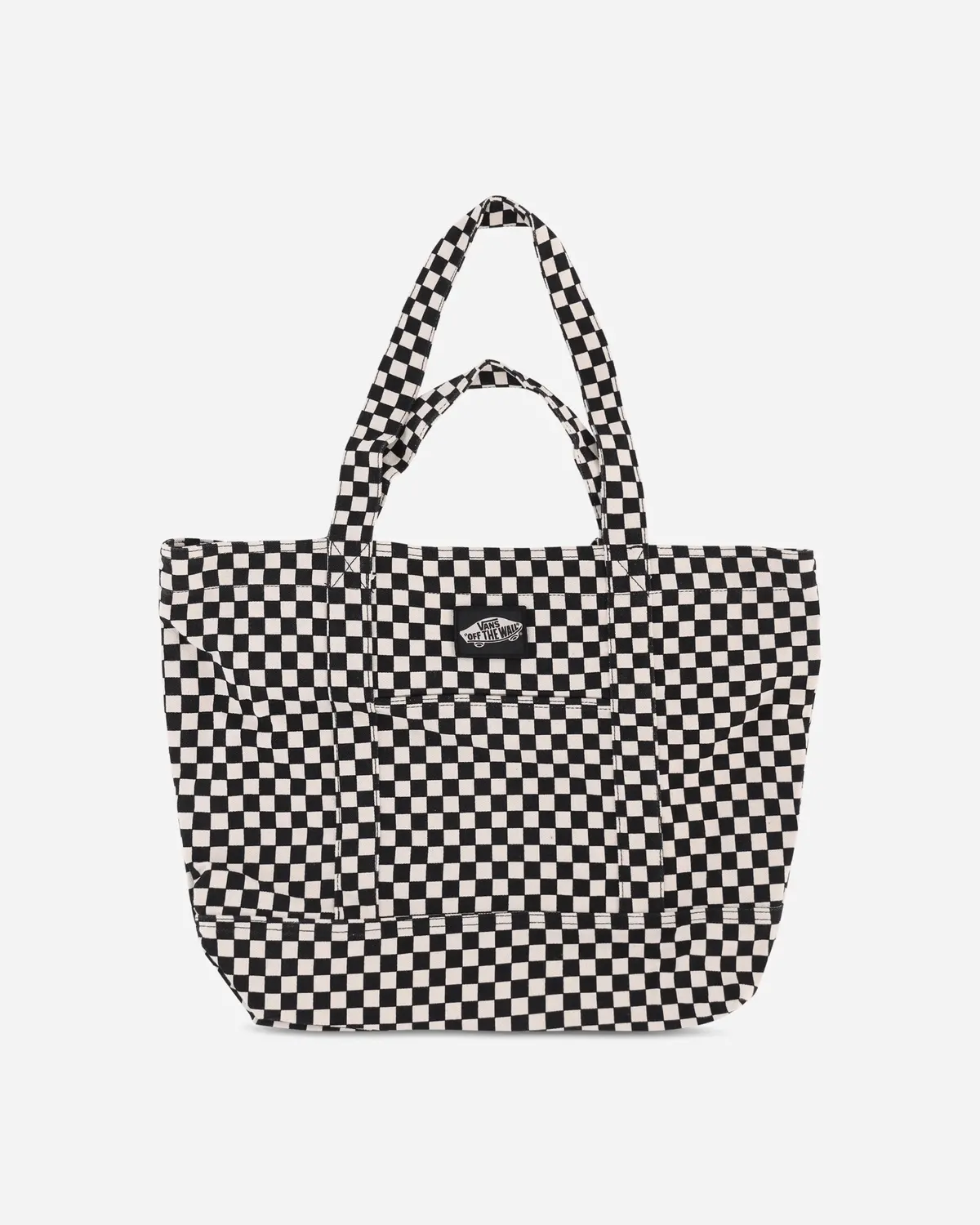 Tell All Zip Tote Bag Checkerboard 1