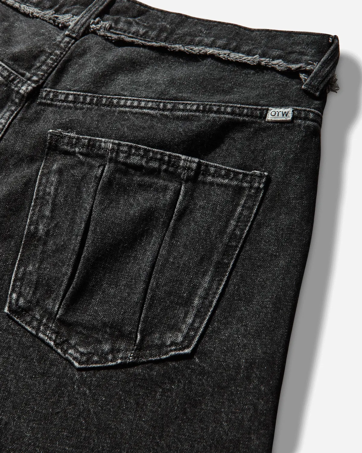 Men's Five Pocket Denim Shorts Black 4