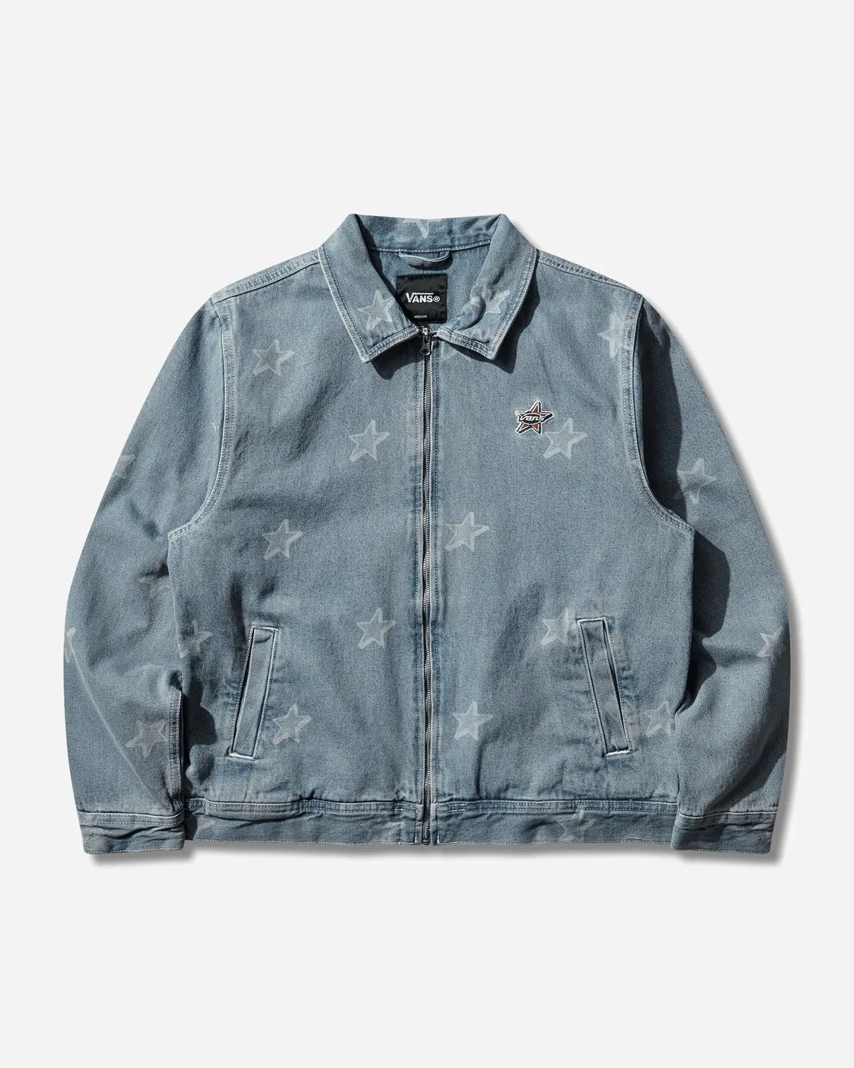 Men's Pomona Denim Station Jacket Stonewash Blue 1