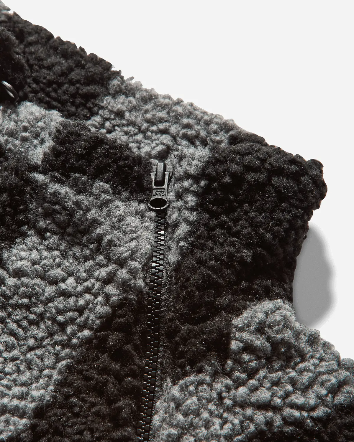 Act Of Disagreement Relief Check Fleece Jacket Smoked Pearl 4