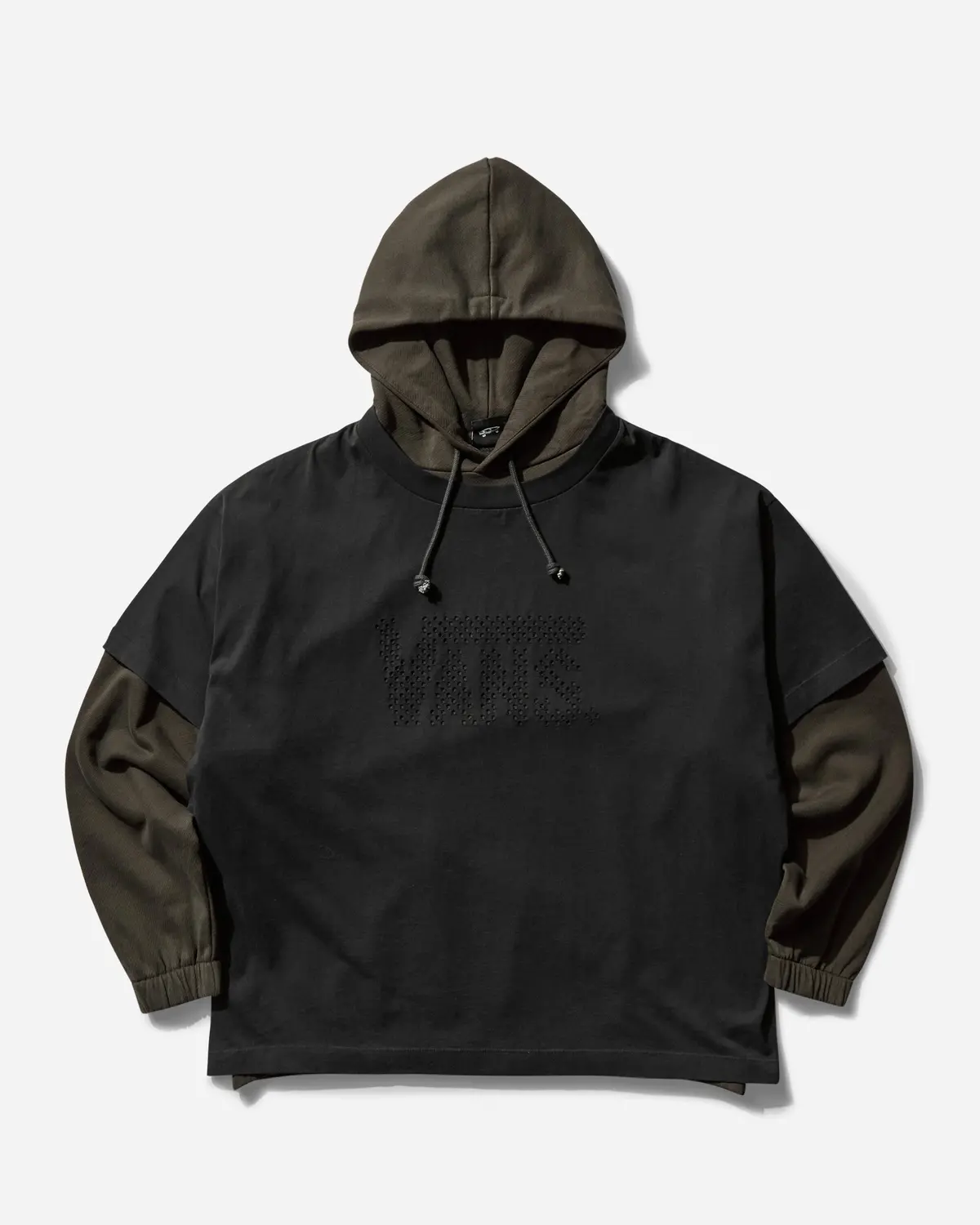 Act Of Disagreement Lasered Hoodie Washed Black 1