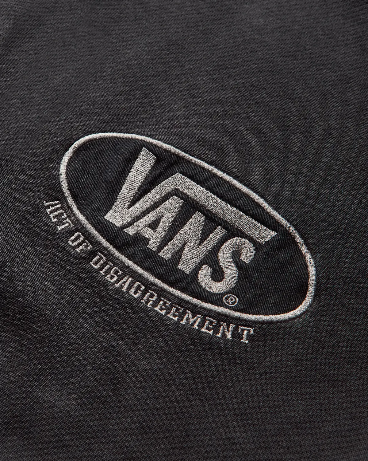 Act Of Disagreement T Zipped Hoodie Washed Black 3