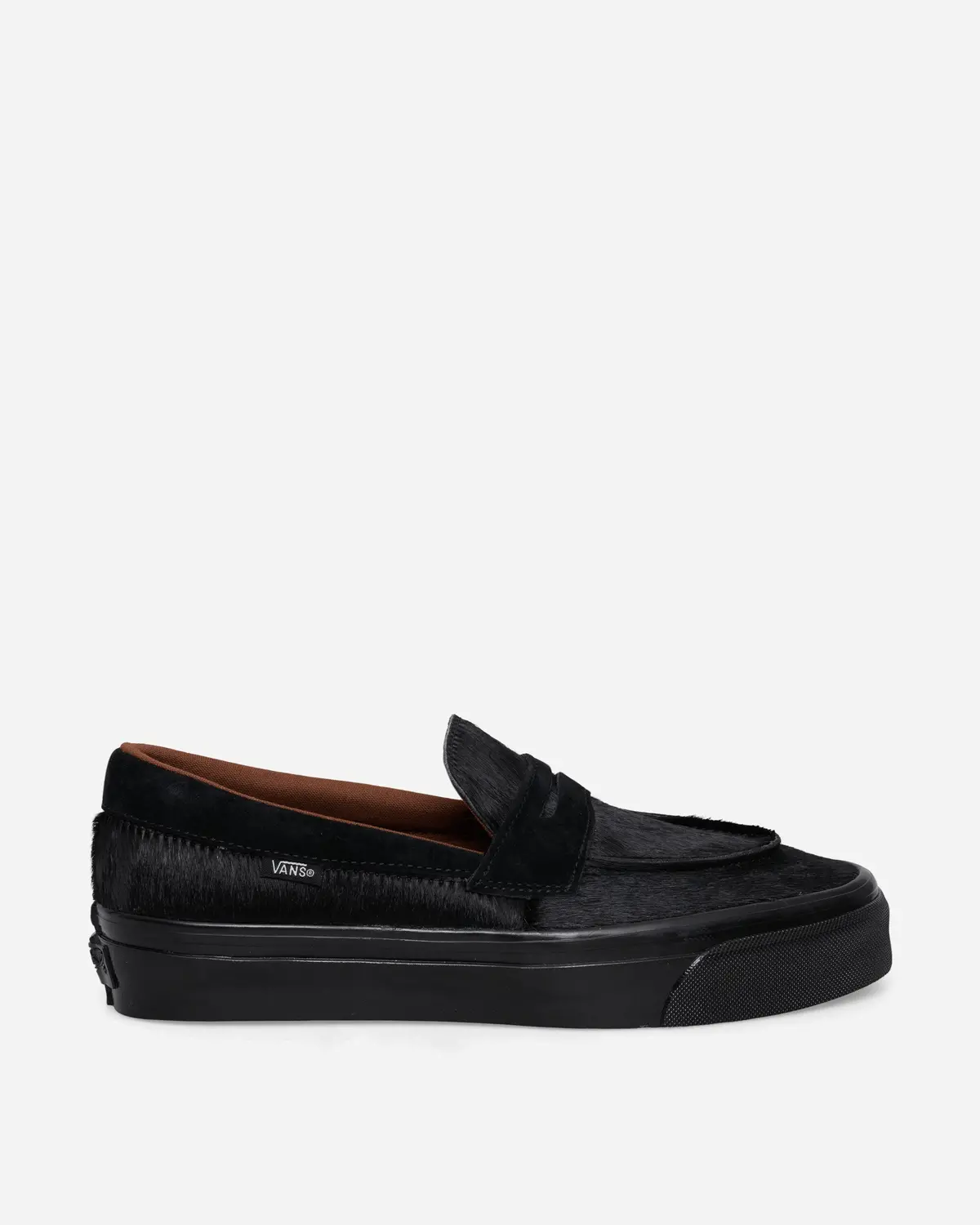 Premium Pony Hair Loafers Black 1