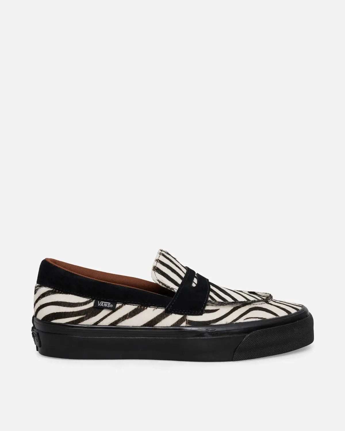Premium Pony Hair Loafers Zebra 1