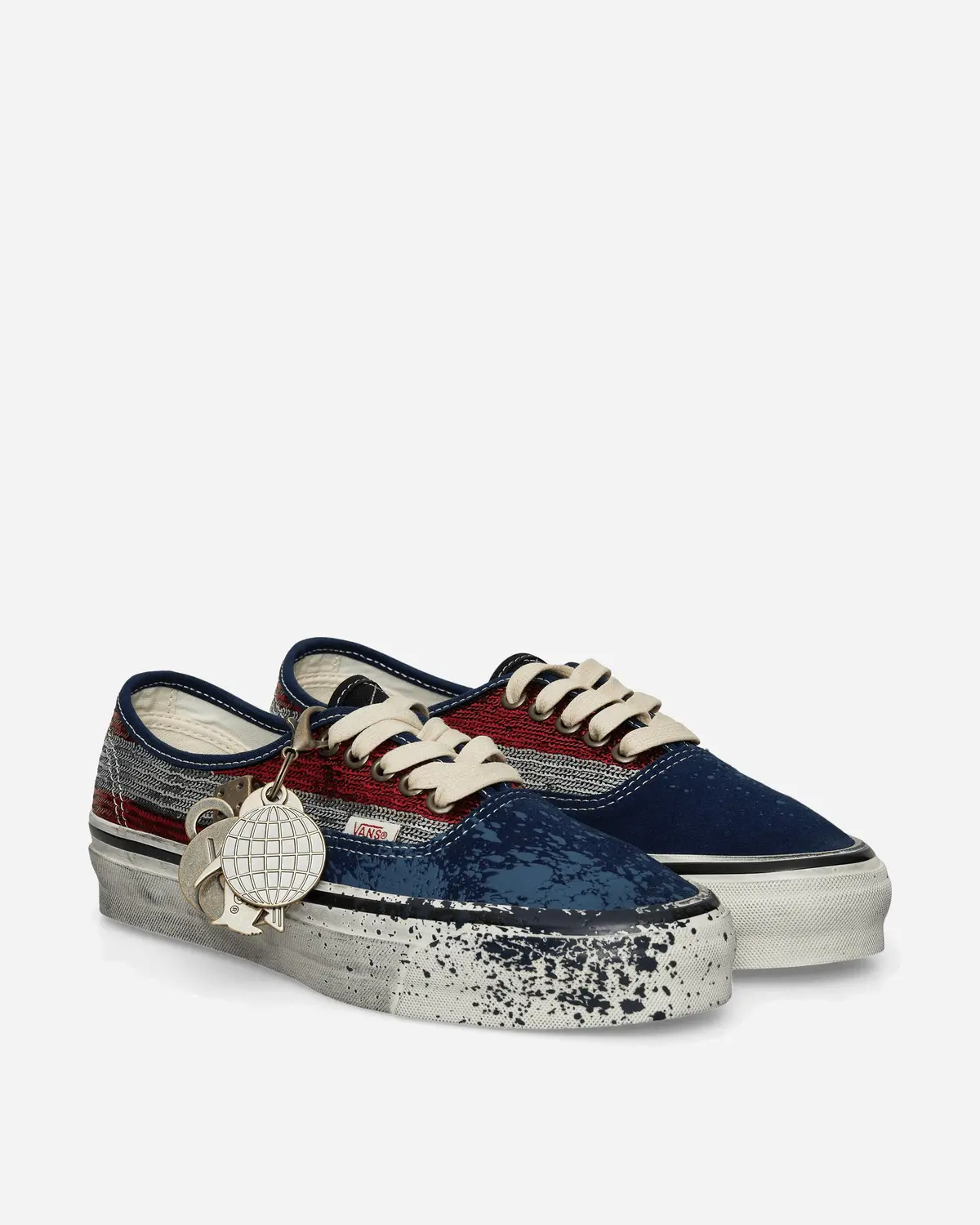 Premium Authentic 44 Sneakers Red / Navy 2