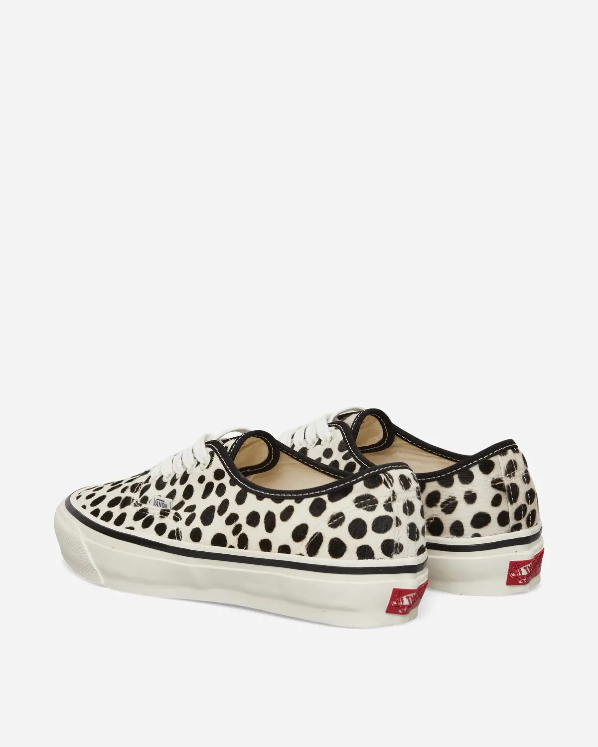 Premium Authentic 44 Pony Hair Sneakers Dalmatian 4