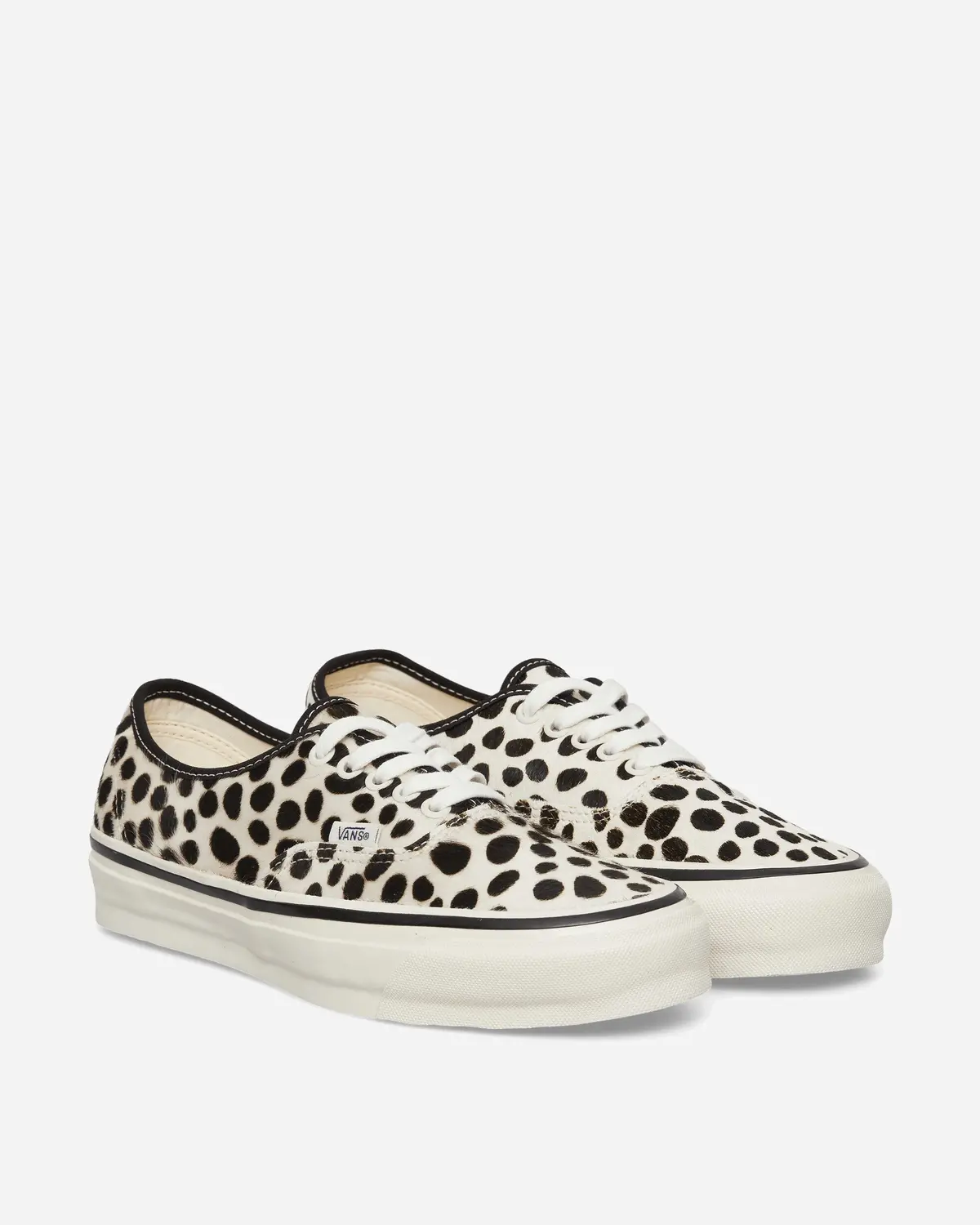 Premium Authentic 44 Pony Hair Sneakers Dalmatian 2