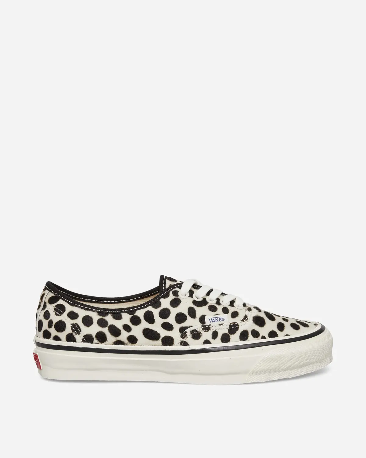 Premium Authentic 44 Pony Hair Sneakers Dalmatian 1