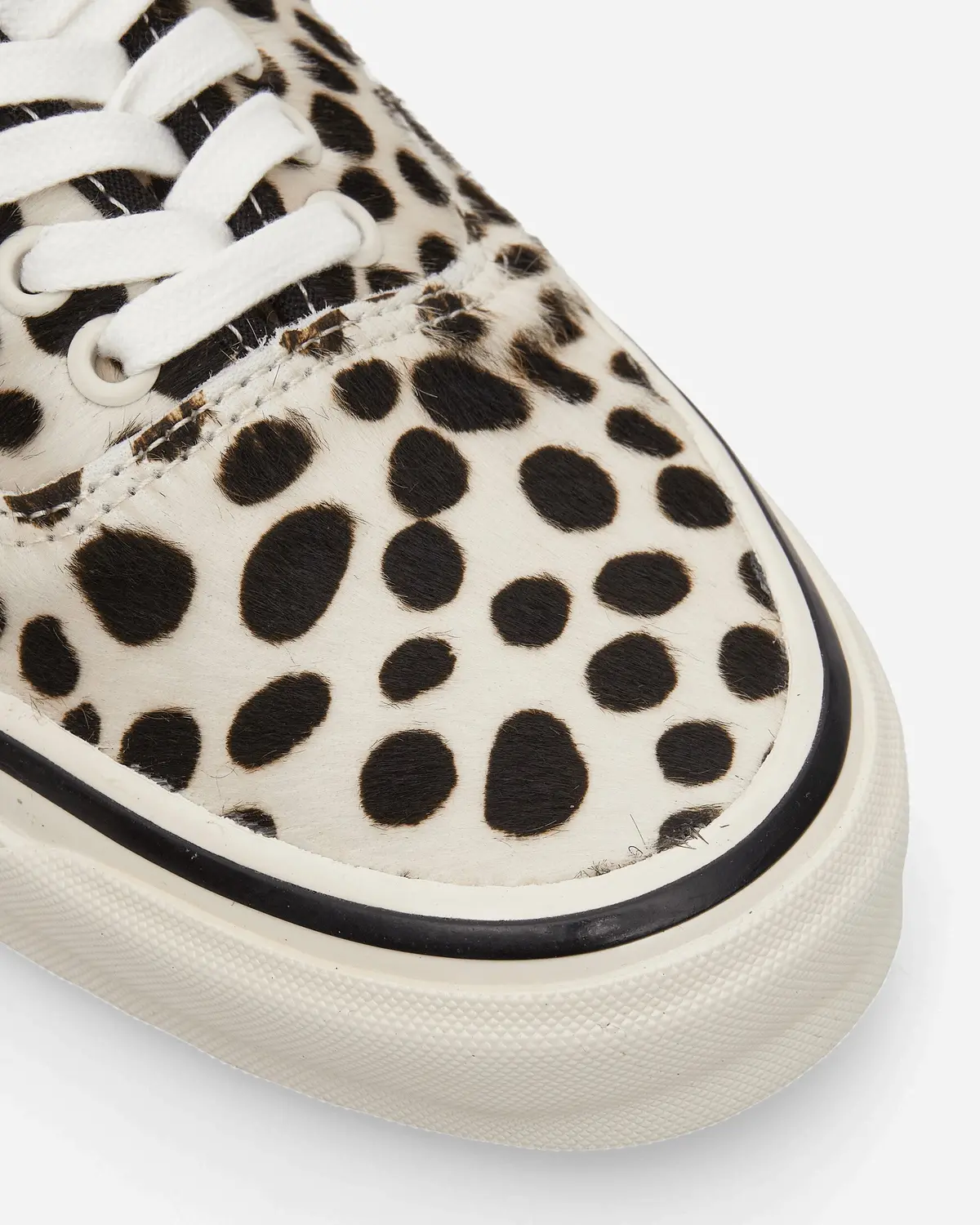 Premium Authentic 44 Pony Hair Sneakers Dalmatian 6