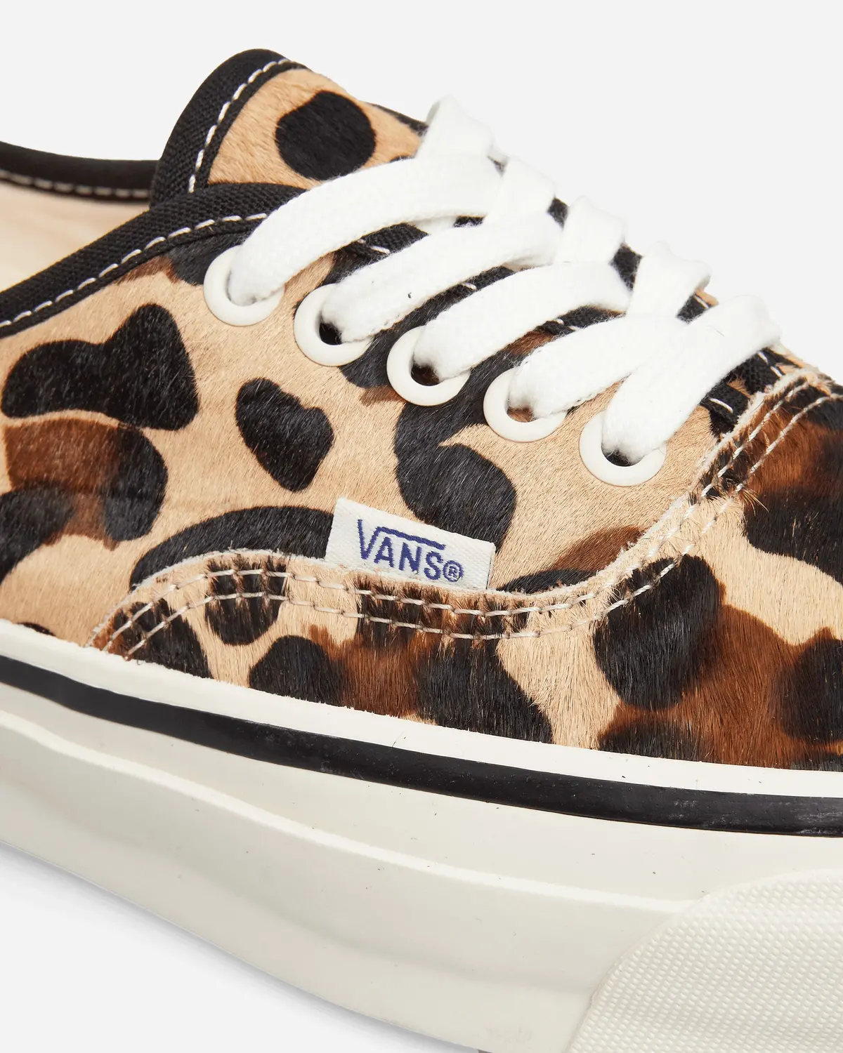Premium Authentic 44 Pony Hair Sneakers Marshmallow / Leopard 6