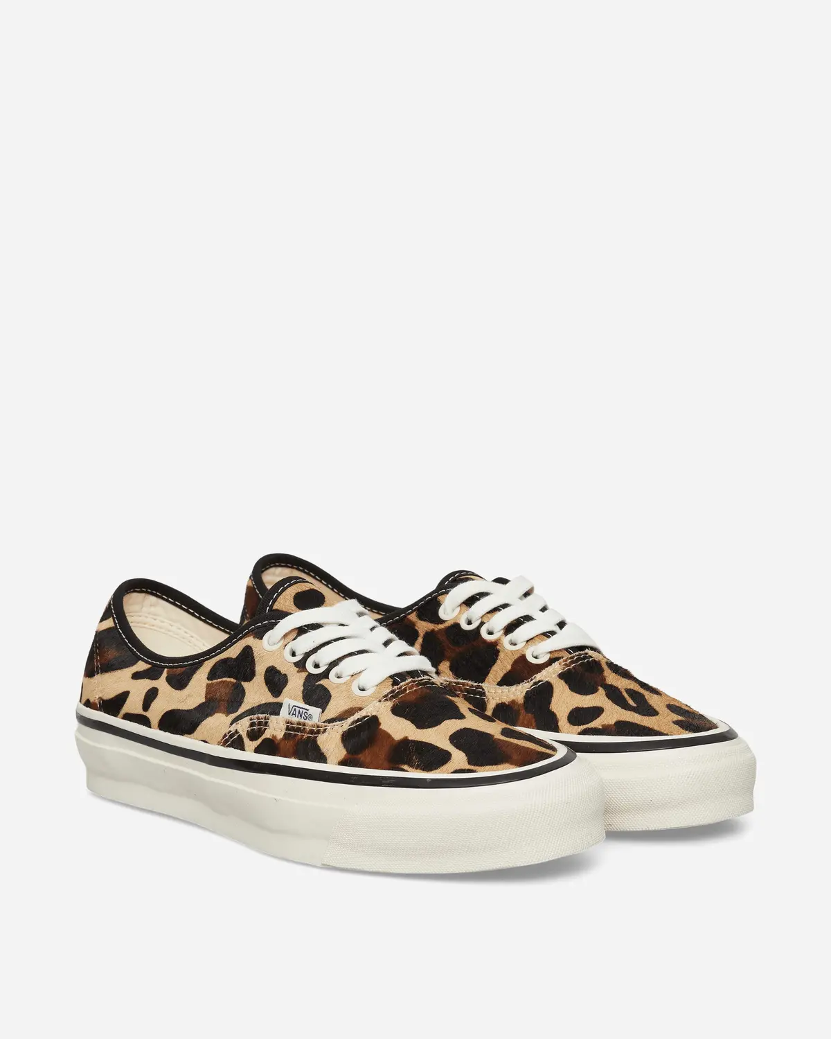 Premium Authentic 44 Pony Hair Sneakers Marshmallow / Leopard 2