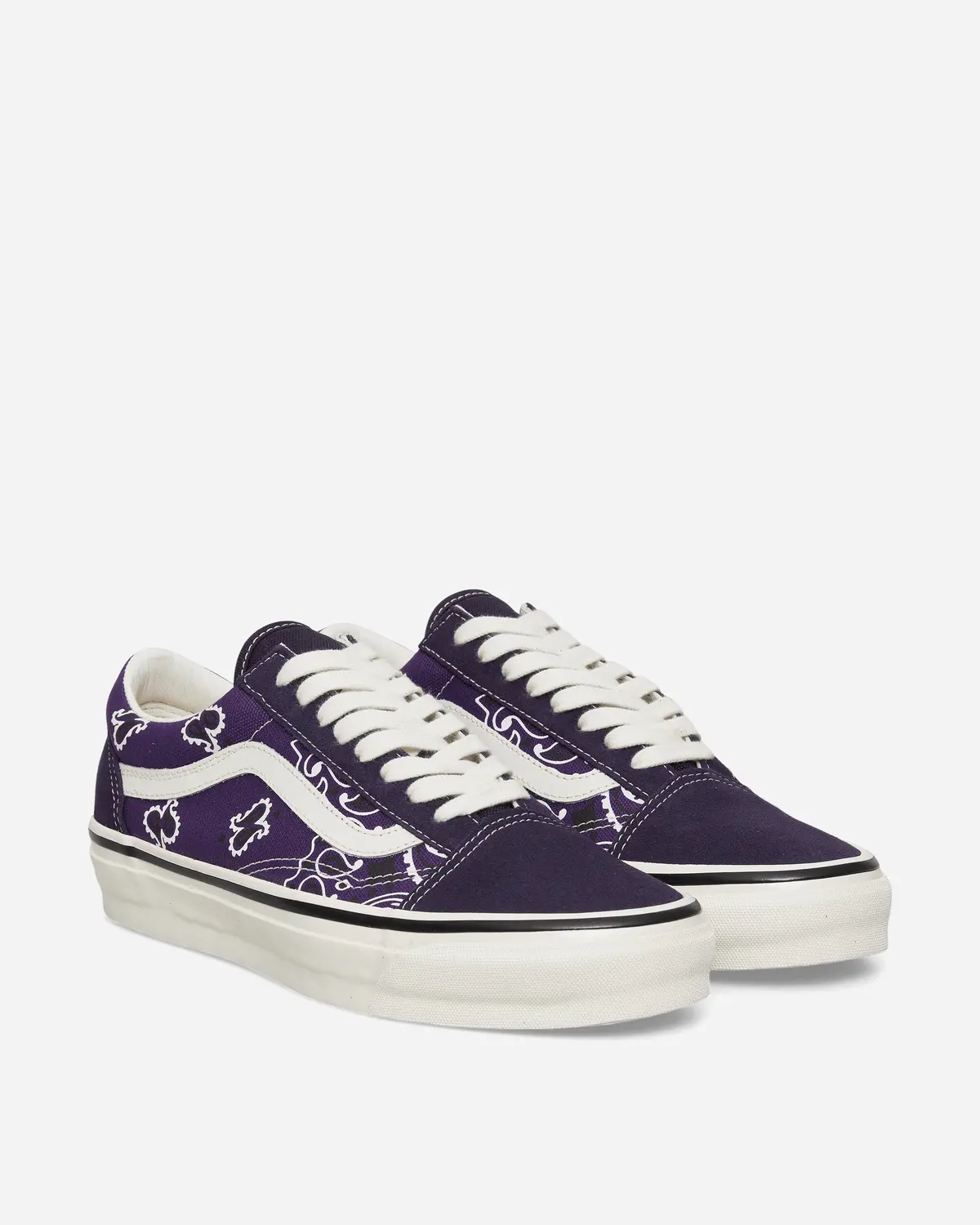 Premium Old Skool Bandana Sneakers Plum 2