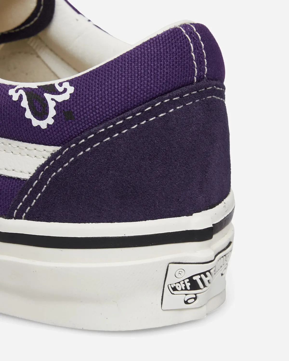 Premium Old Skool Bandana Sneakers Plum 6