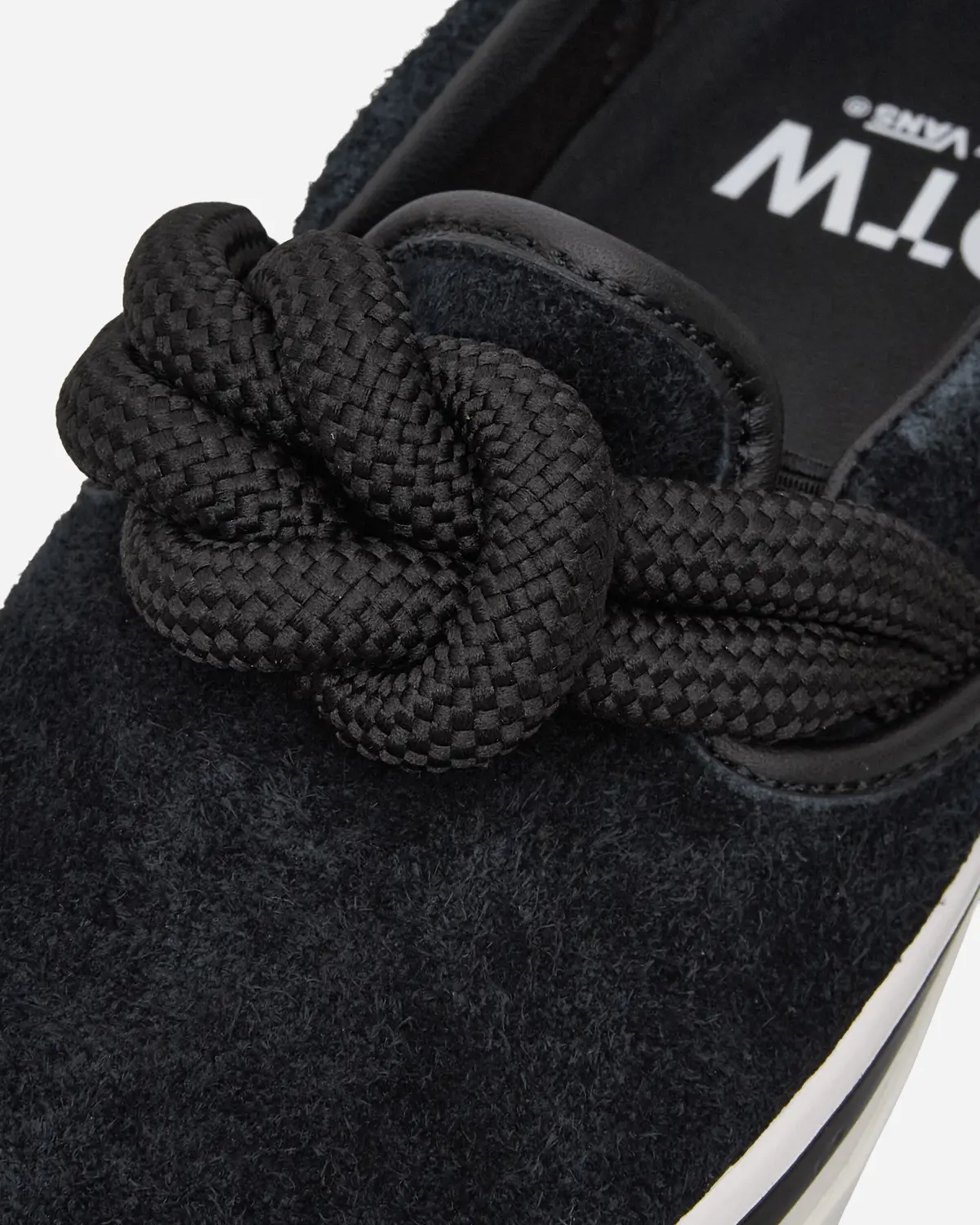 Slip-On 98 Knot Vibram Sneakers Black 6