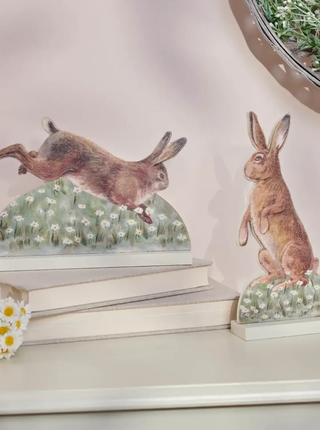Vintage Stand-Up Bunnies | Set Of 2 2
