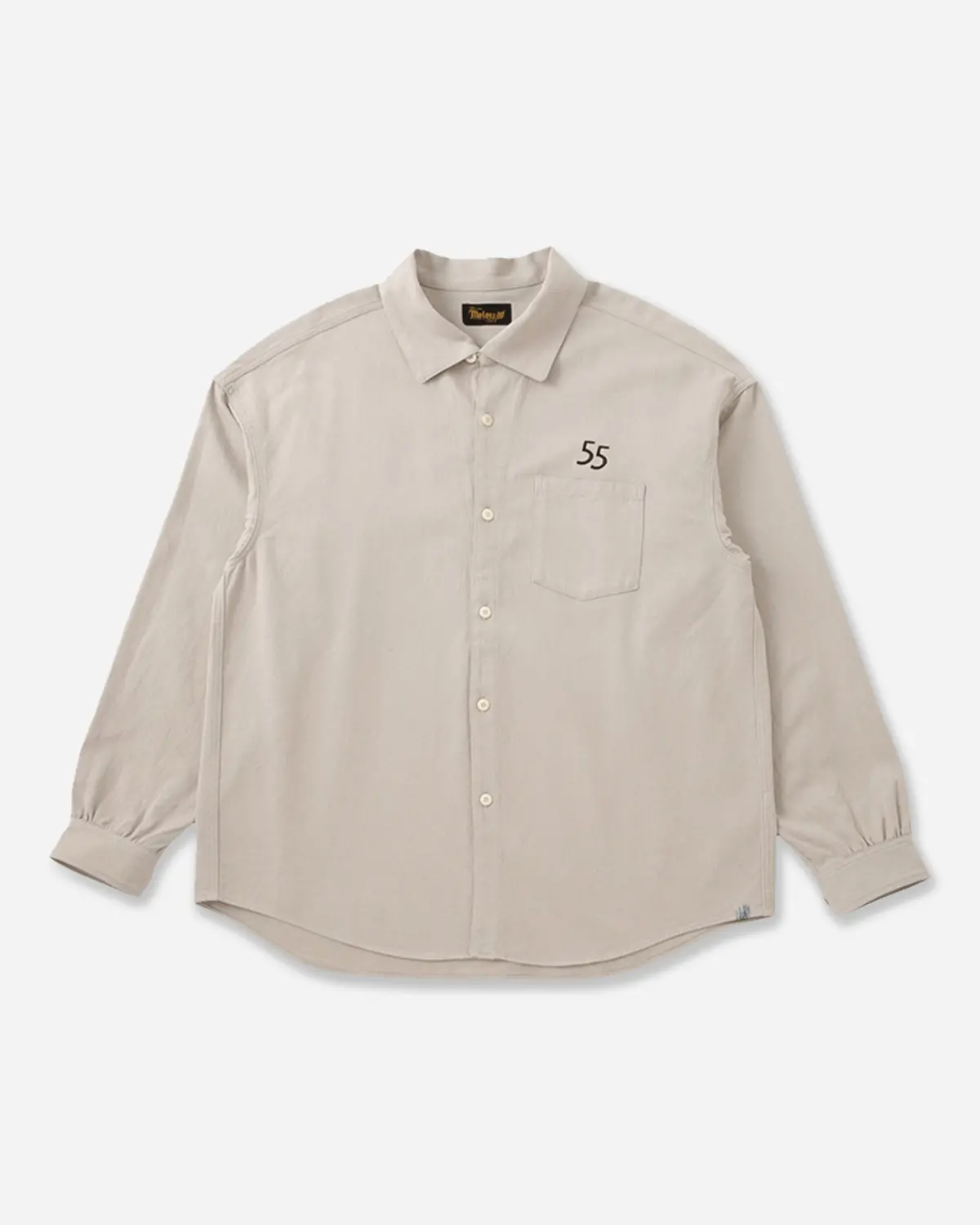 Men's Palmer Longsleeve Shirt Ivory 1