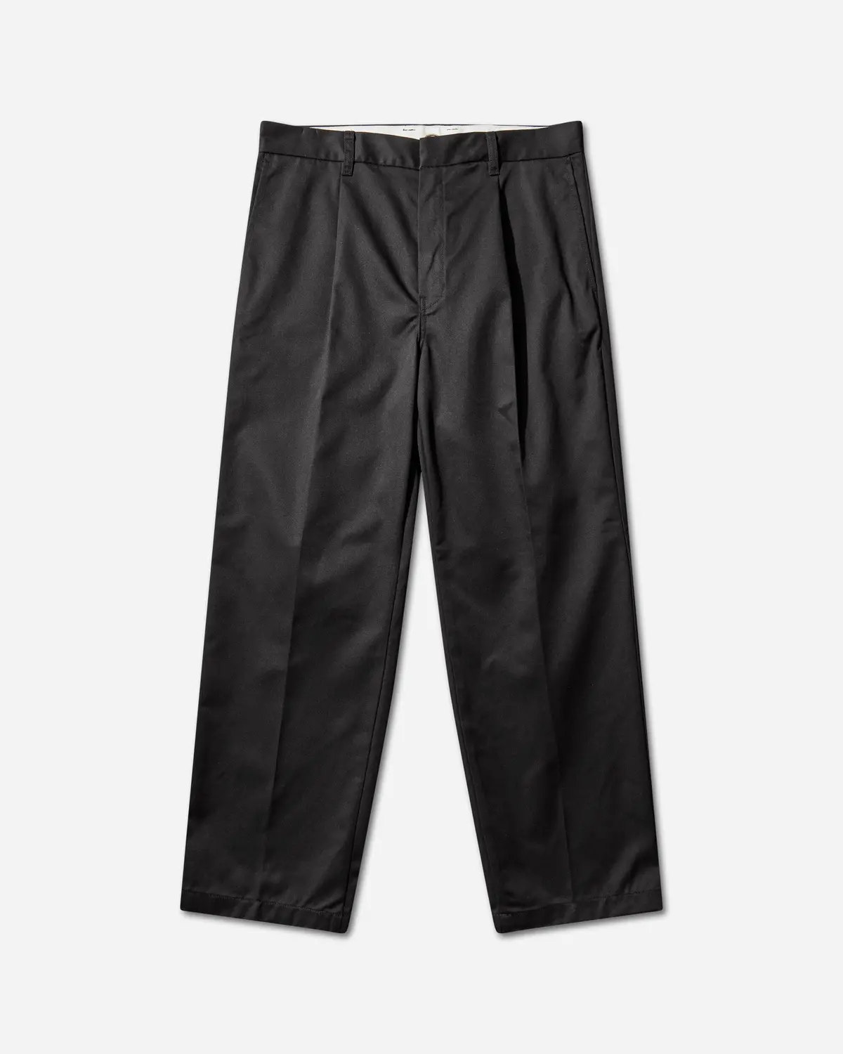 Men's Dickies Pleated Trousers Black 1
