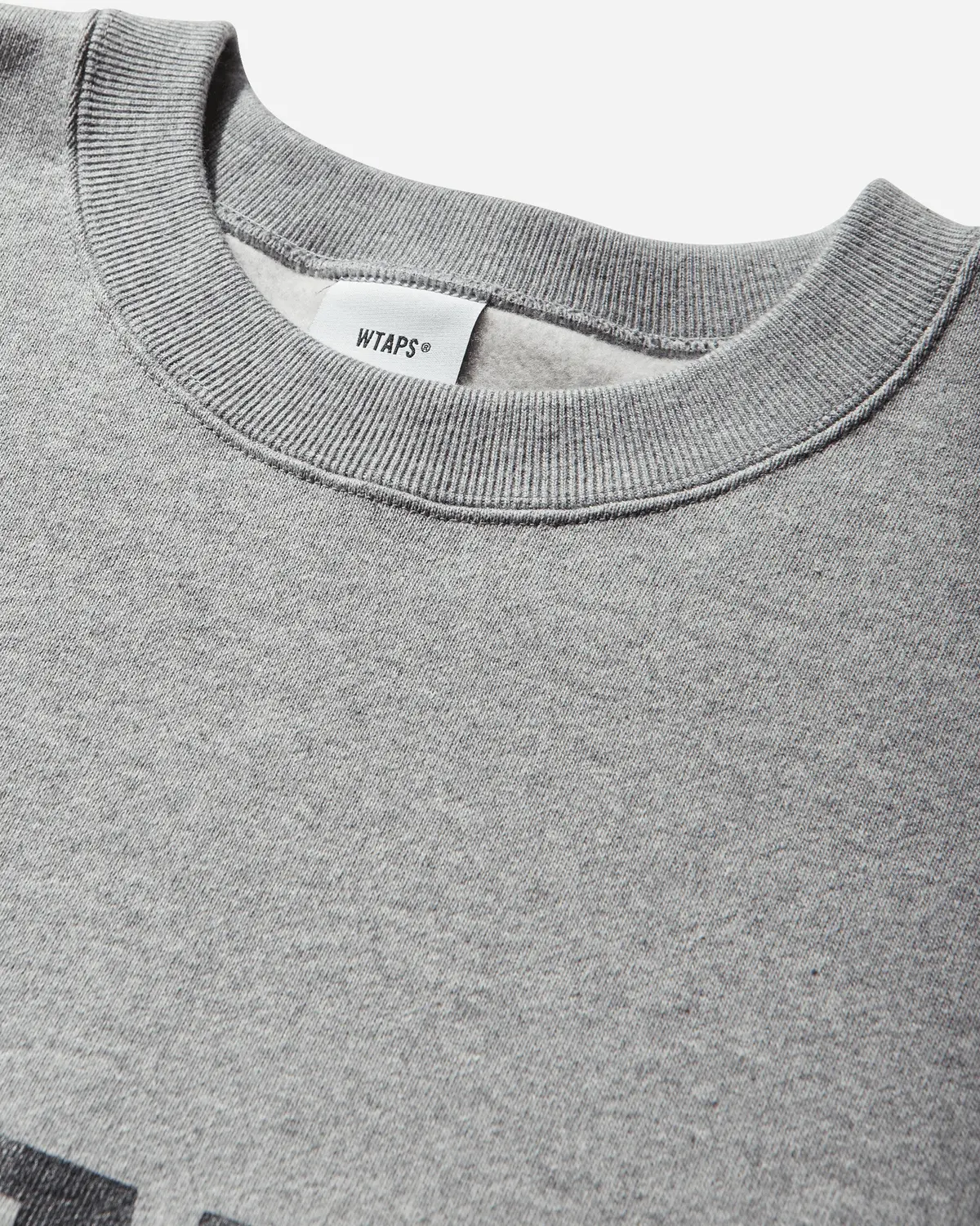 Men's Brick Crewneck Sweatshirt Ash Gray 4