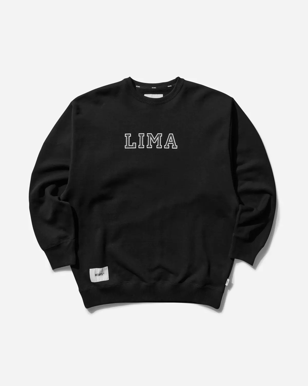 Men's Academy Crewneck Sweatshirt Black 1