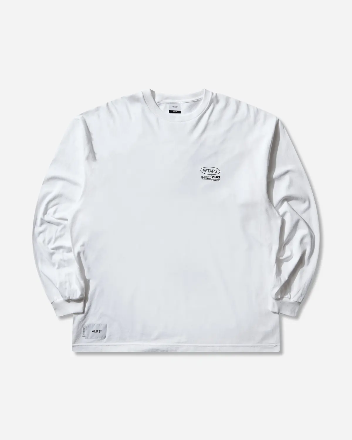 Men's Protected By Longsleeve T-Shirt White 1