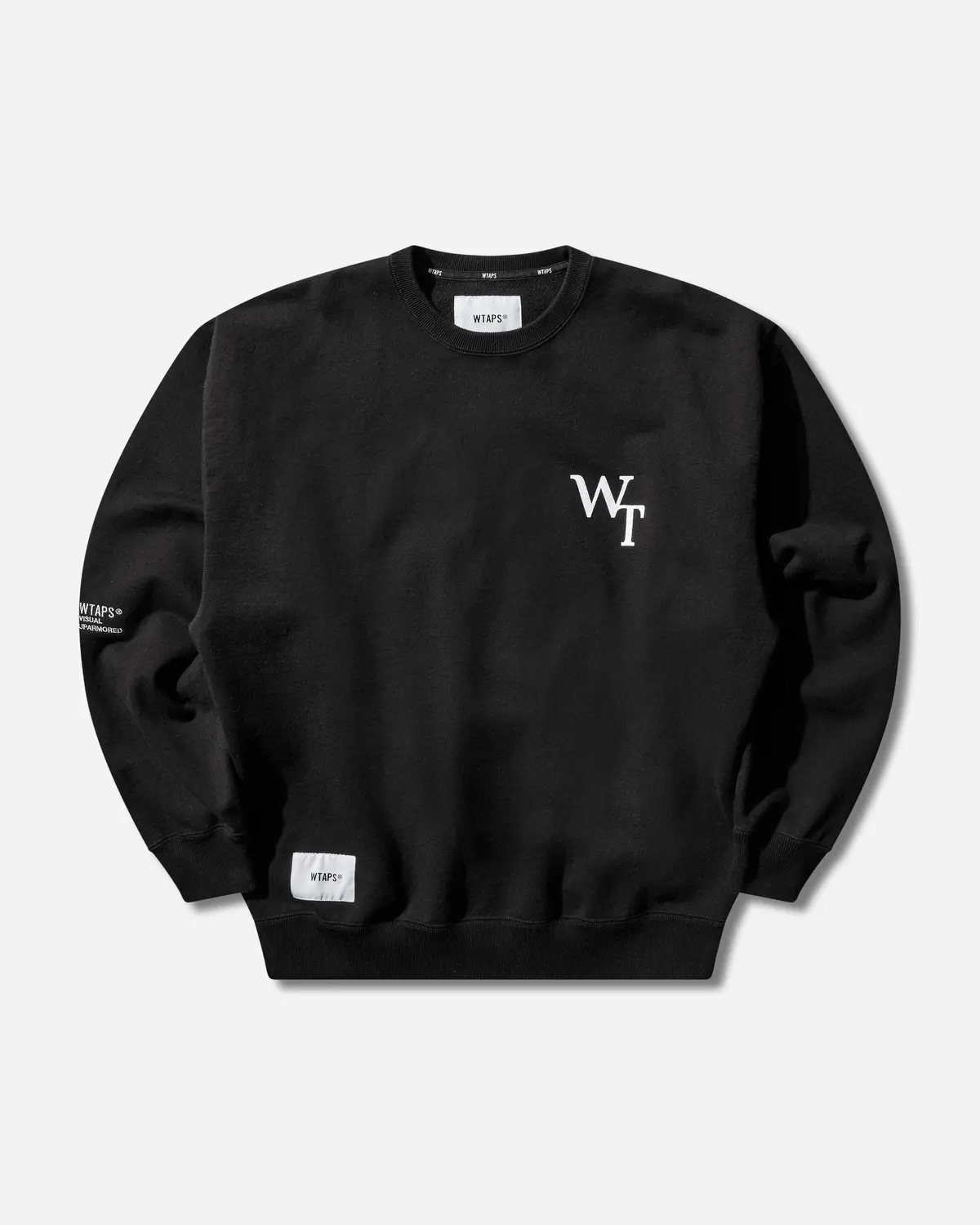 Men's Academy Crewneck Sweatshirt Black 1