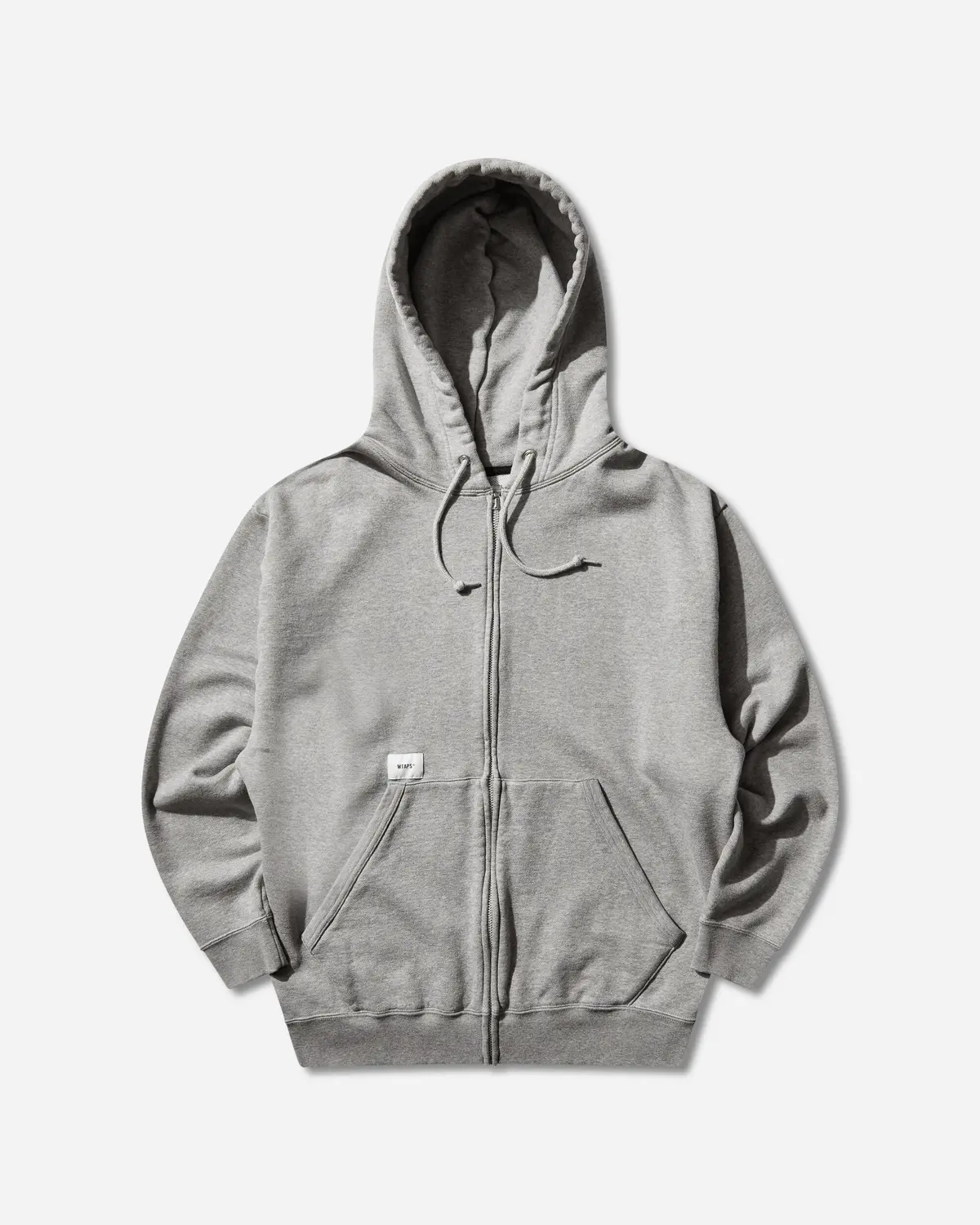 Men's Throwdy Zip Hoodie Ash Grey 1