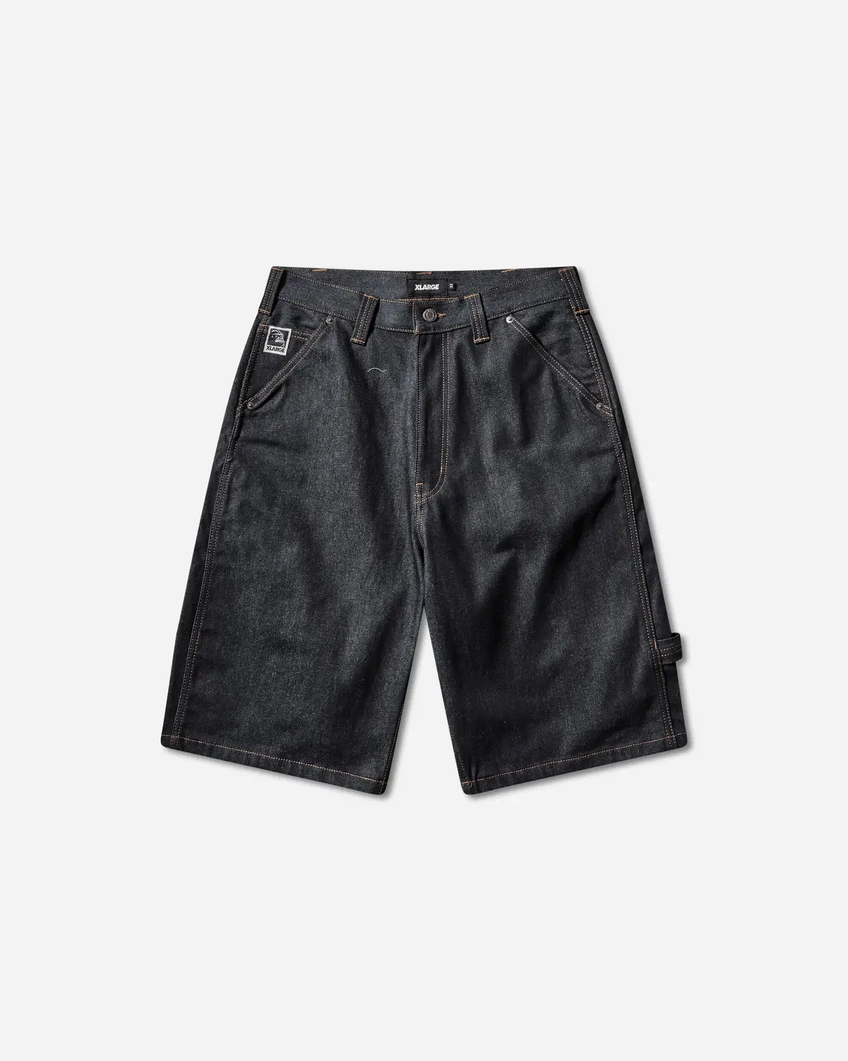 Men's Cut Out Xl Loose Shorts Indigo 1