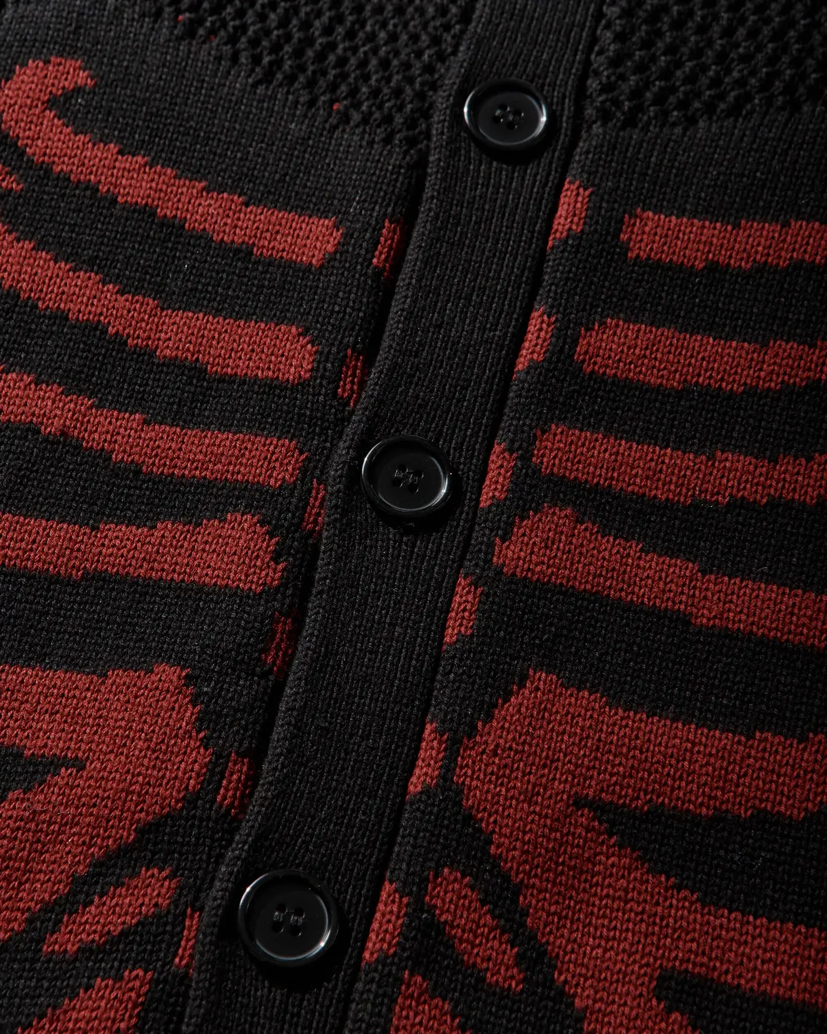 Men's Scanner Knit Cardigan Black 3