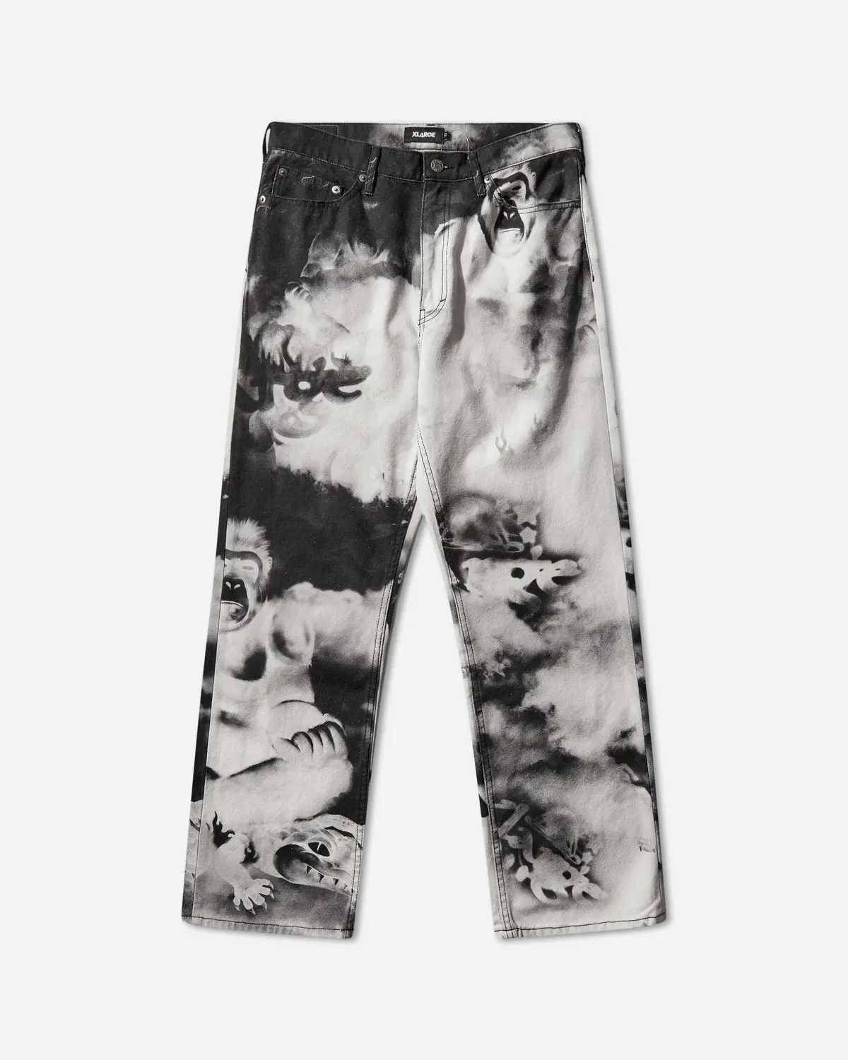 Men's Meditation All Over Print Pants Multicolor 1