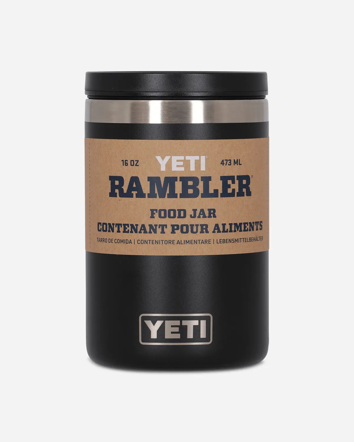 Rambler Food Jar Black 1