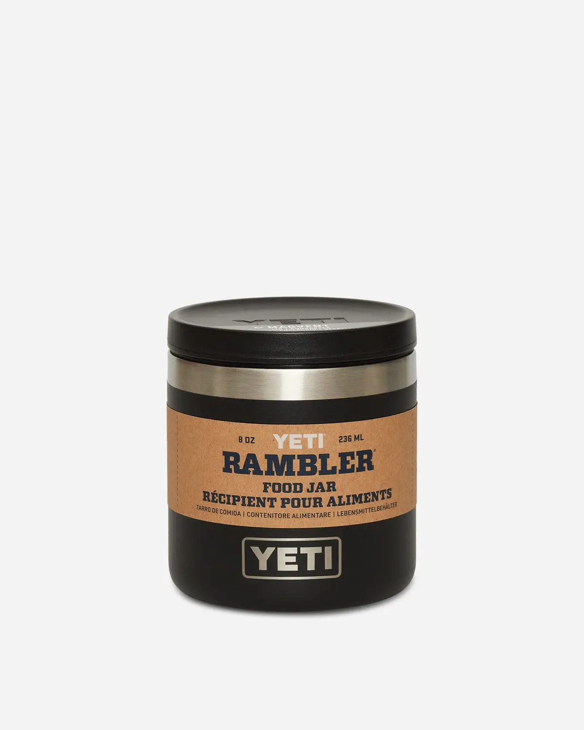 Rambler Food Jar Black 1
