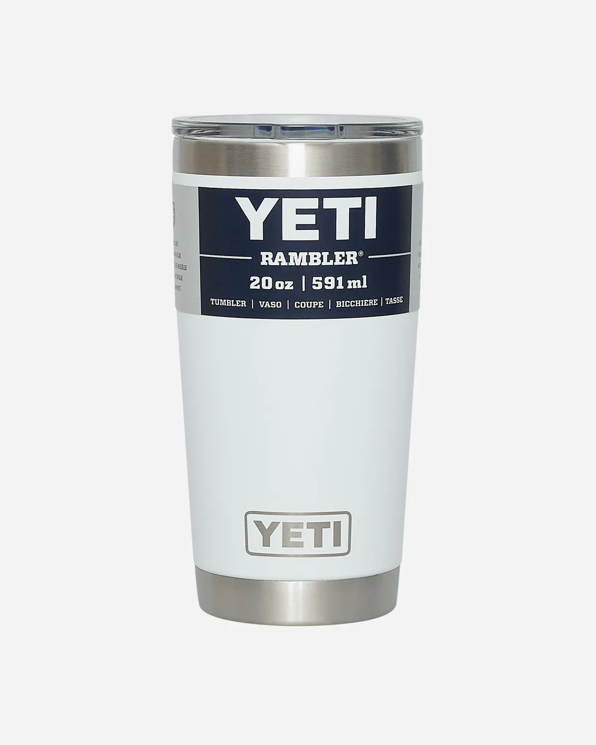 Rambler Tumbler White 1