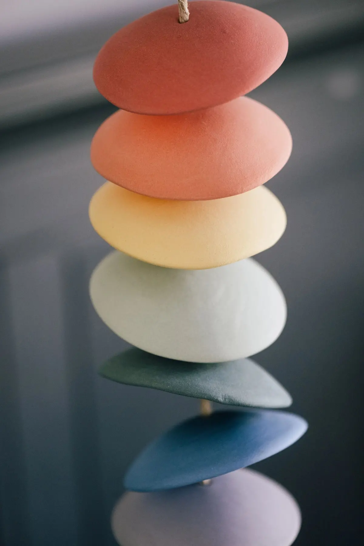 Rainbow Ceramic Chimes 2